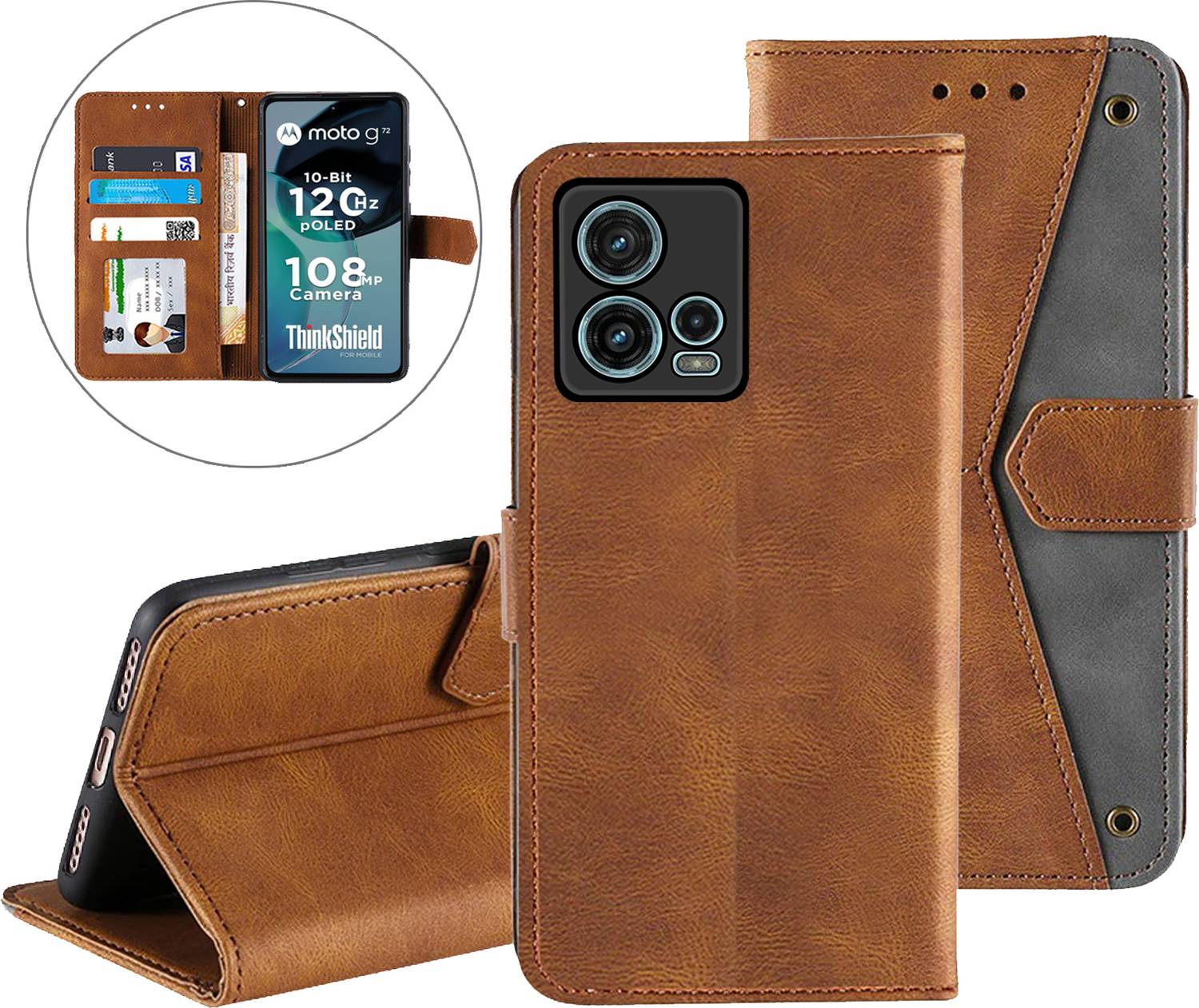 Autofocus Back Cover for Motorola G72