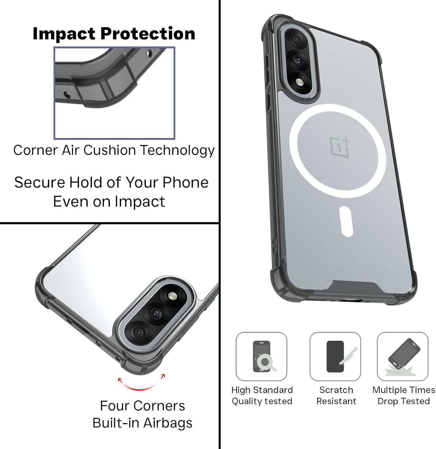 Image of RIGGEAR Back Cover for OnePlus Nord 5 5G