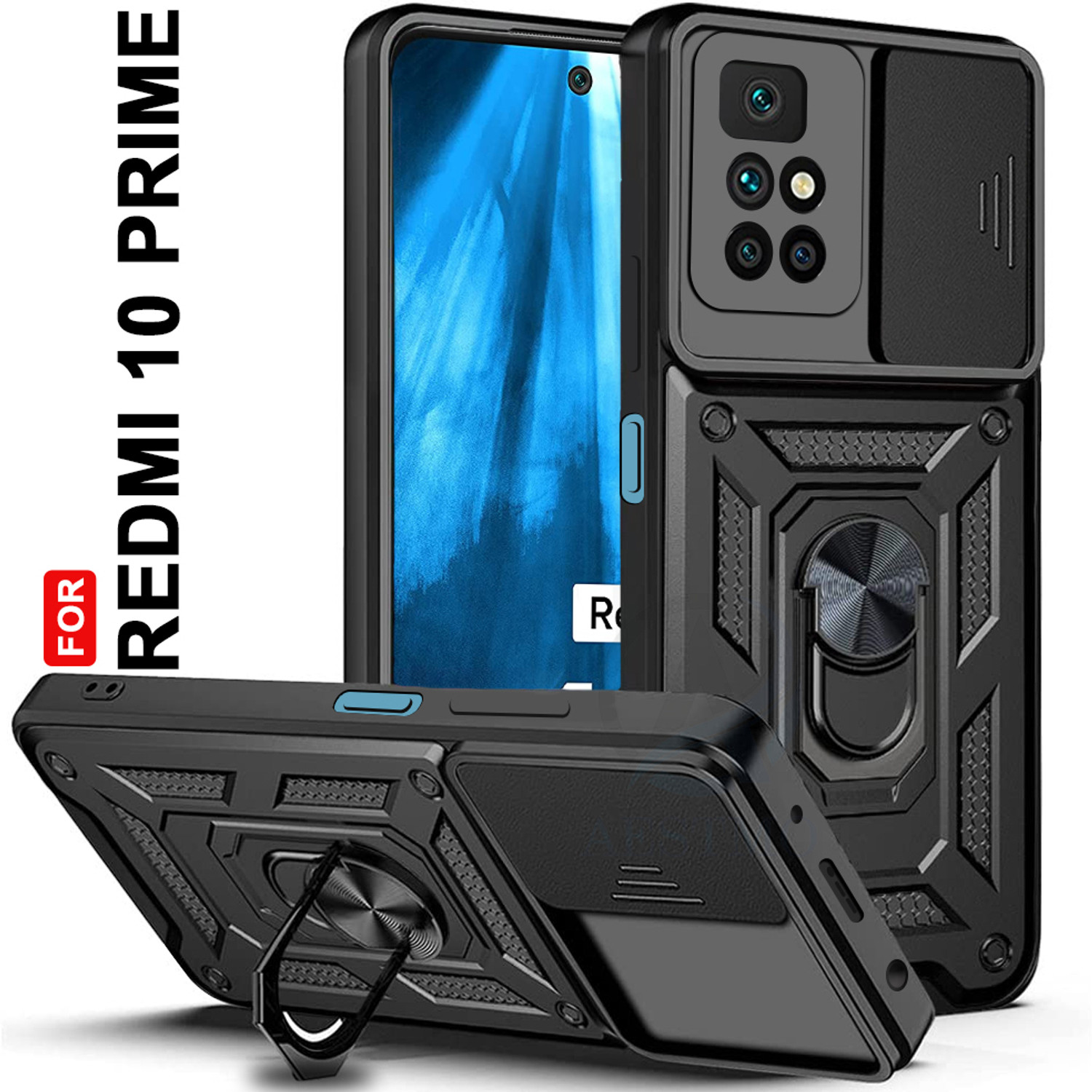 Image of AESTMO Back Cover for Redmi 10 Prime