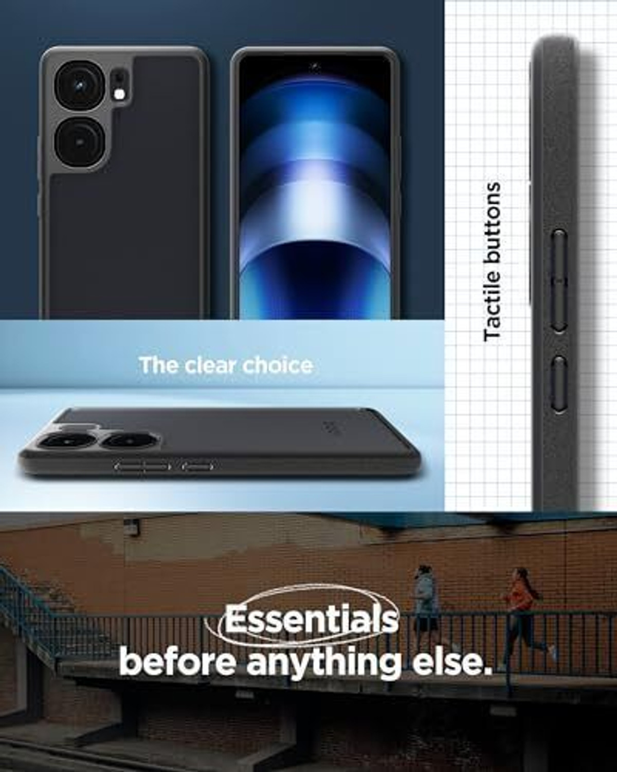 Image of spigen essential Back Cover for iQOO Neo9 Pro