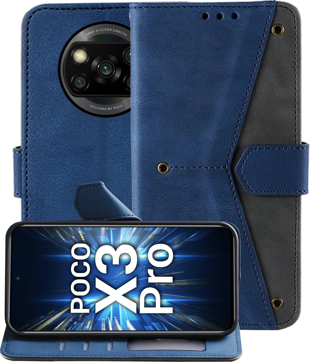 Autofocus Back Cover for Poco X3 Pro