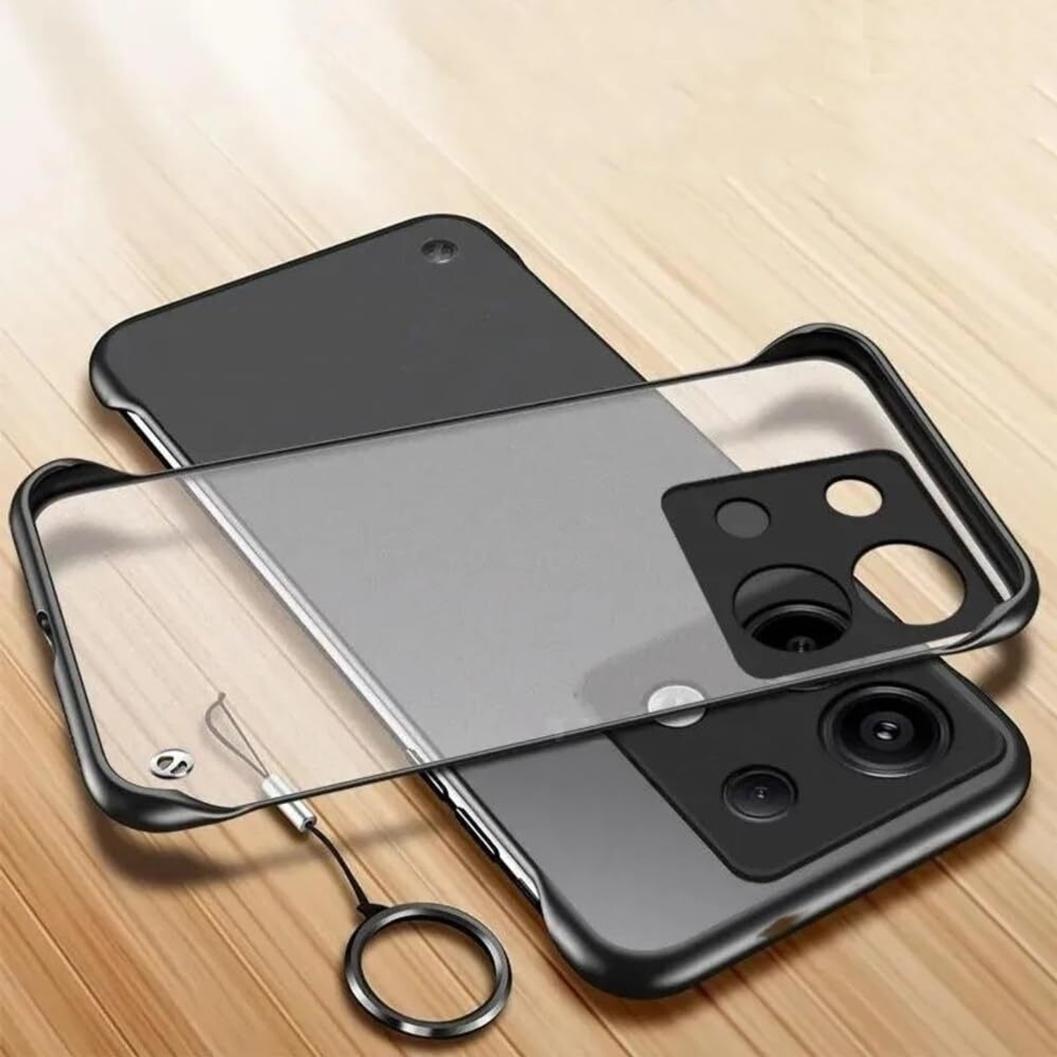 Image of MOBIDEER Back Cover for Redmi Note 13 Pro 5G, Shock Proof Ultra Slim Frameless