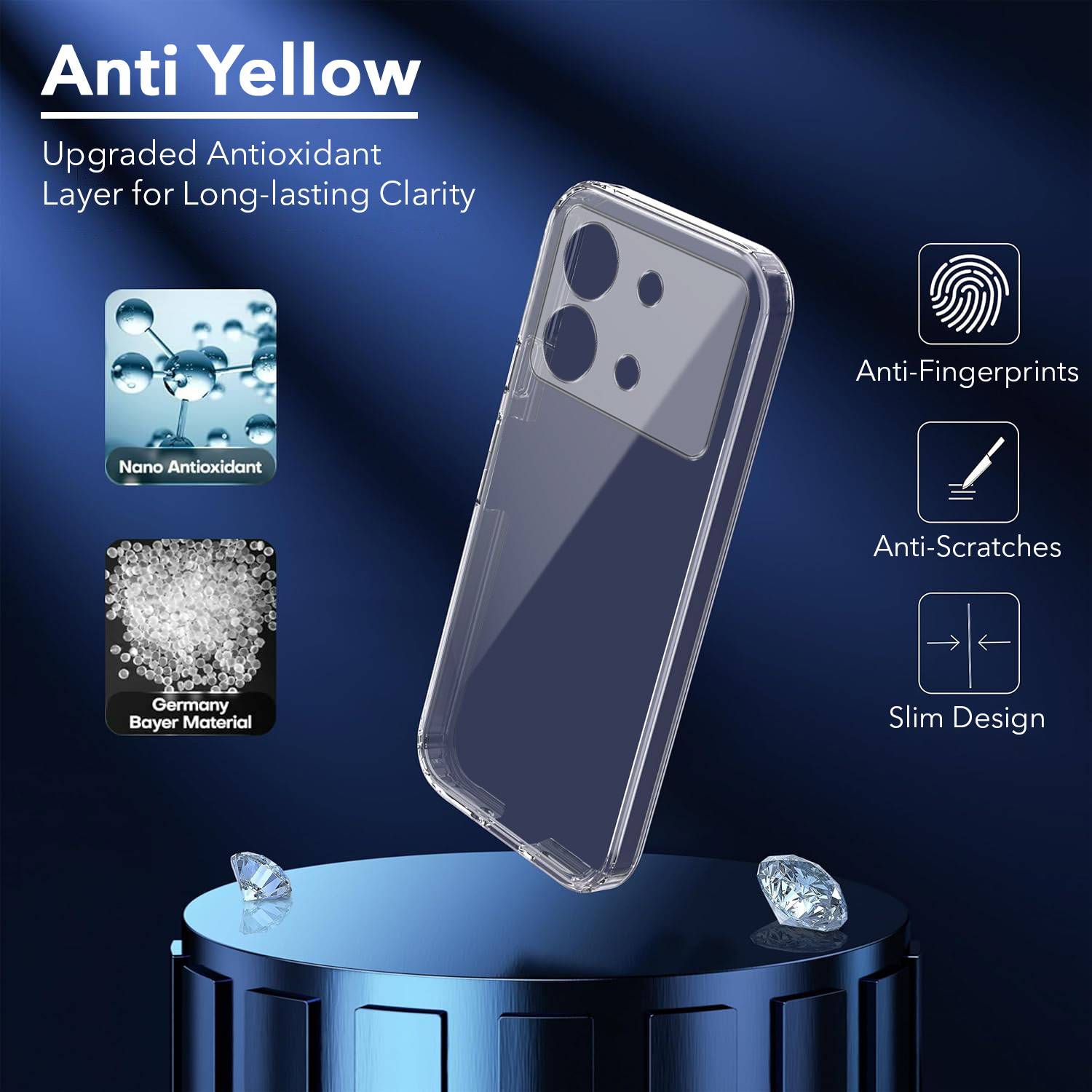 JKOBI Back Cover for Poco X6 Neo 5G - Image 5