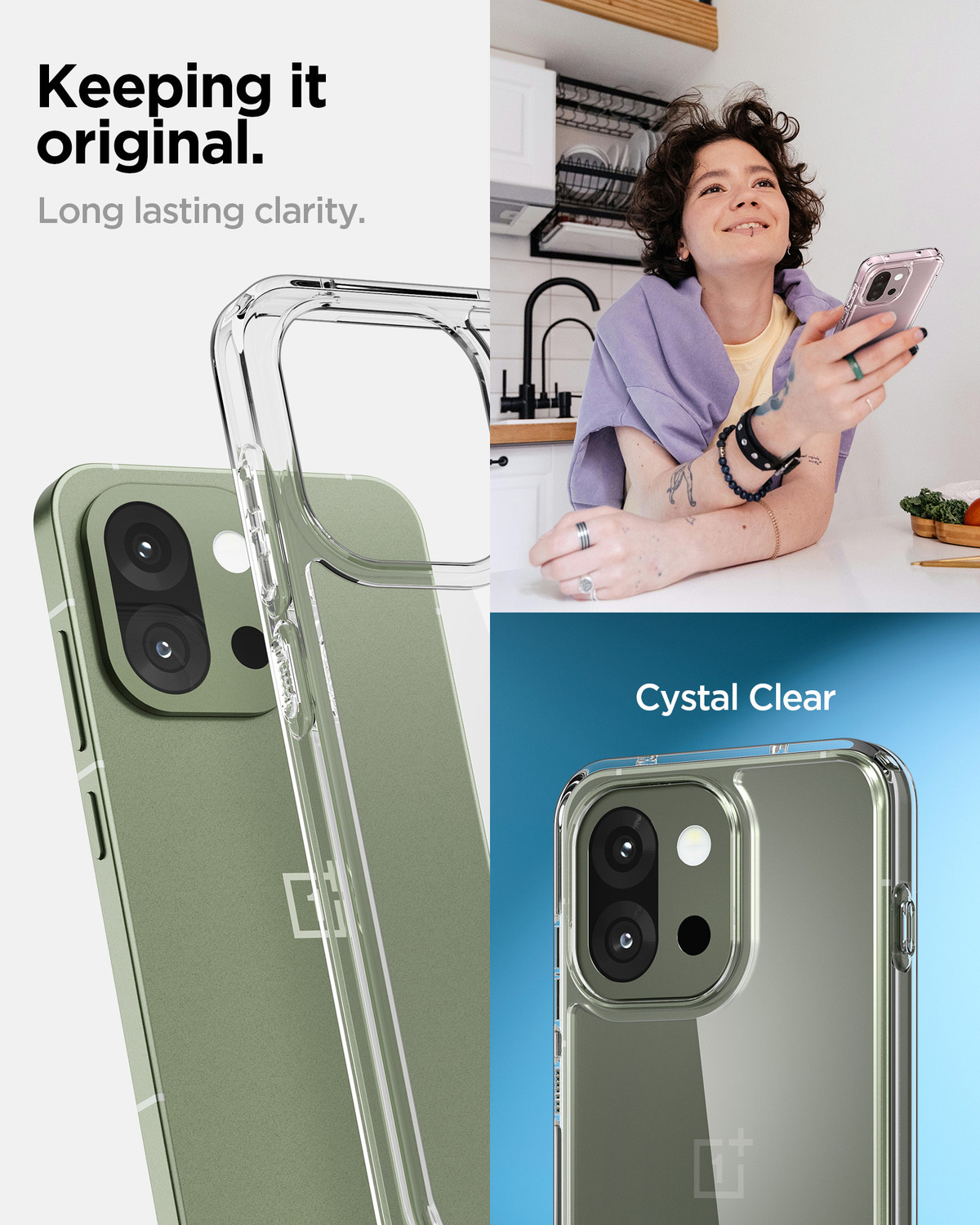 Image of Spigen Ultra Hybrid Back Cover for OnePlus 13s