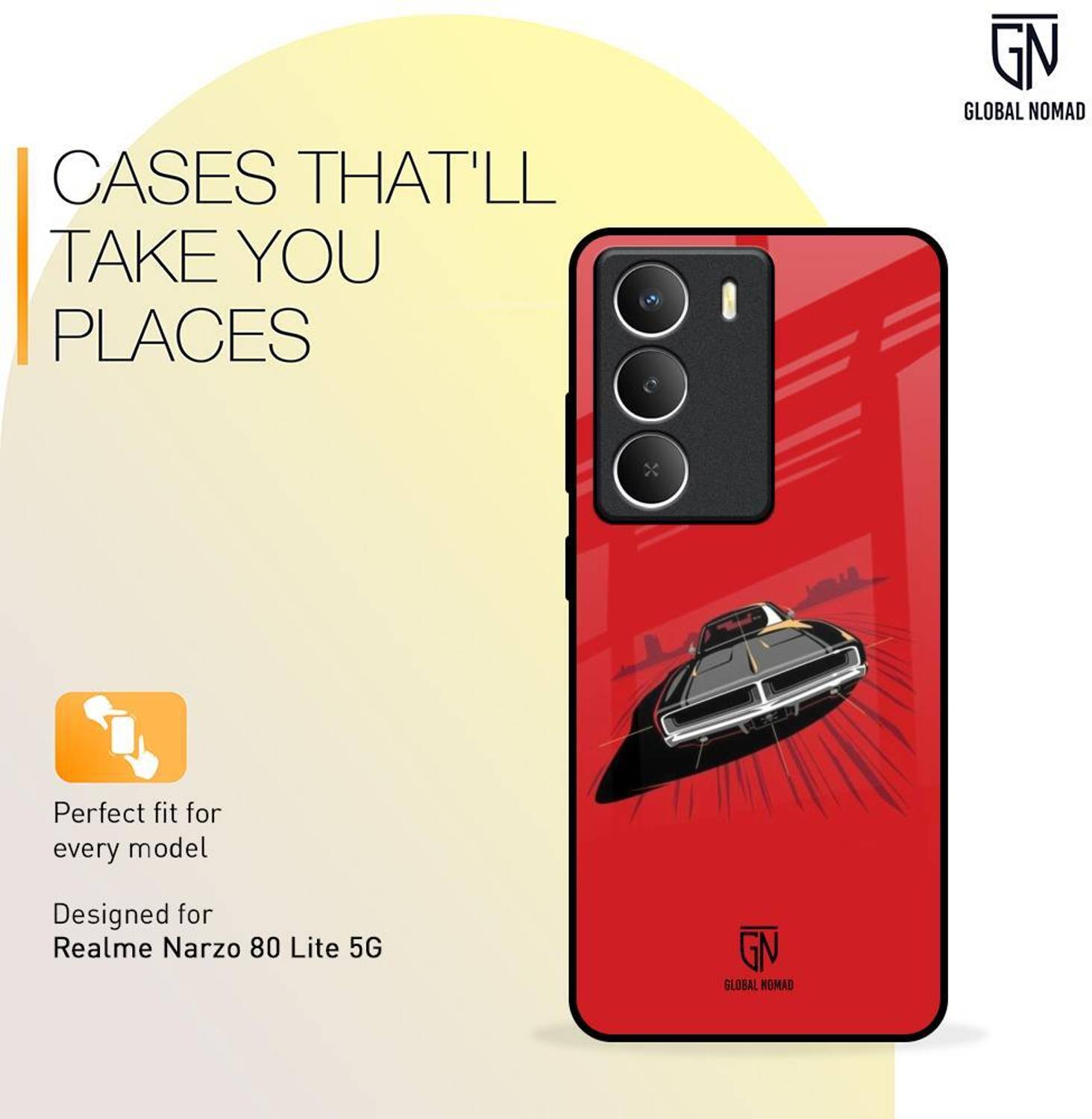 GLOBAL NOMAD Back Cover for Realme Narzo 80 Lite 5G - Image 2