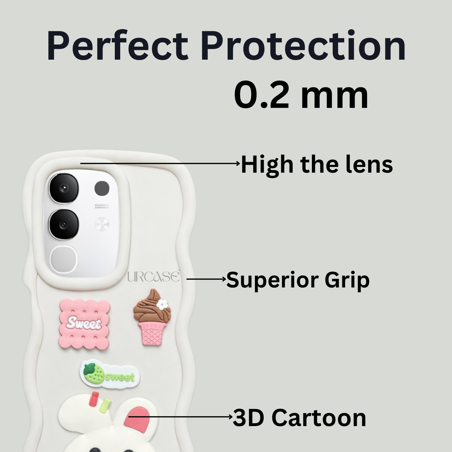 Image of URCASE Back Cover for VIVO Y31 PRO