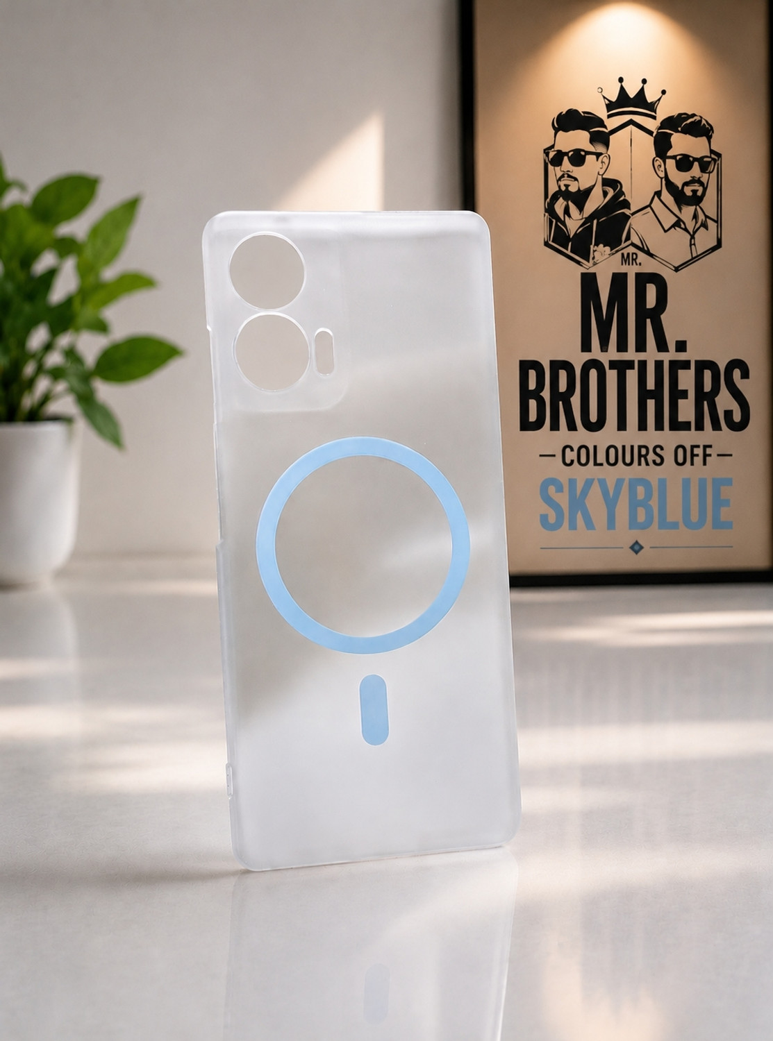 Image of MR BROTHERS Back Cover for MOTOROLA G85 5G