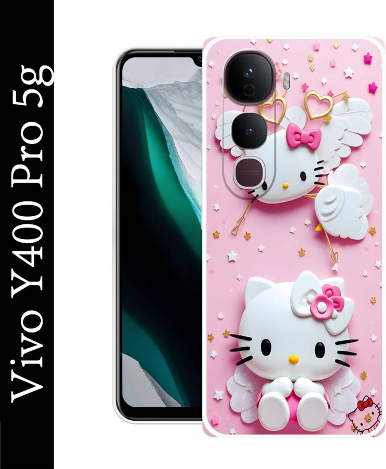 AVMABASH Back Cover for Vivo Y400 Pro 5g For her cute kitty Back cover