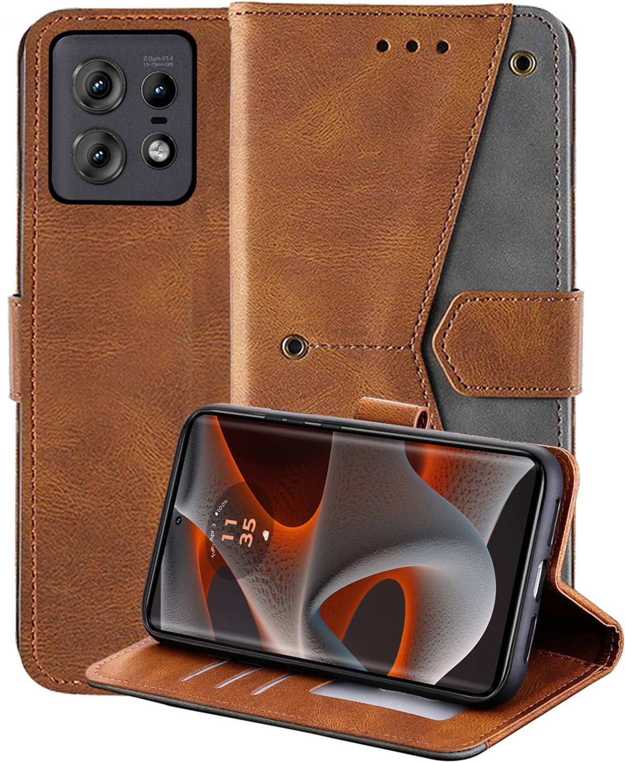 Autofocus Flip Cover for Motorola Edge 50 Pro 5G
