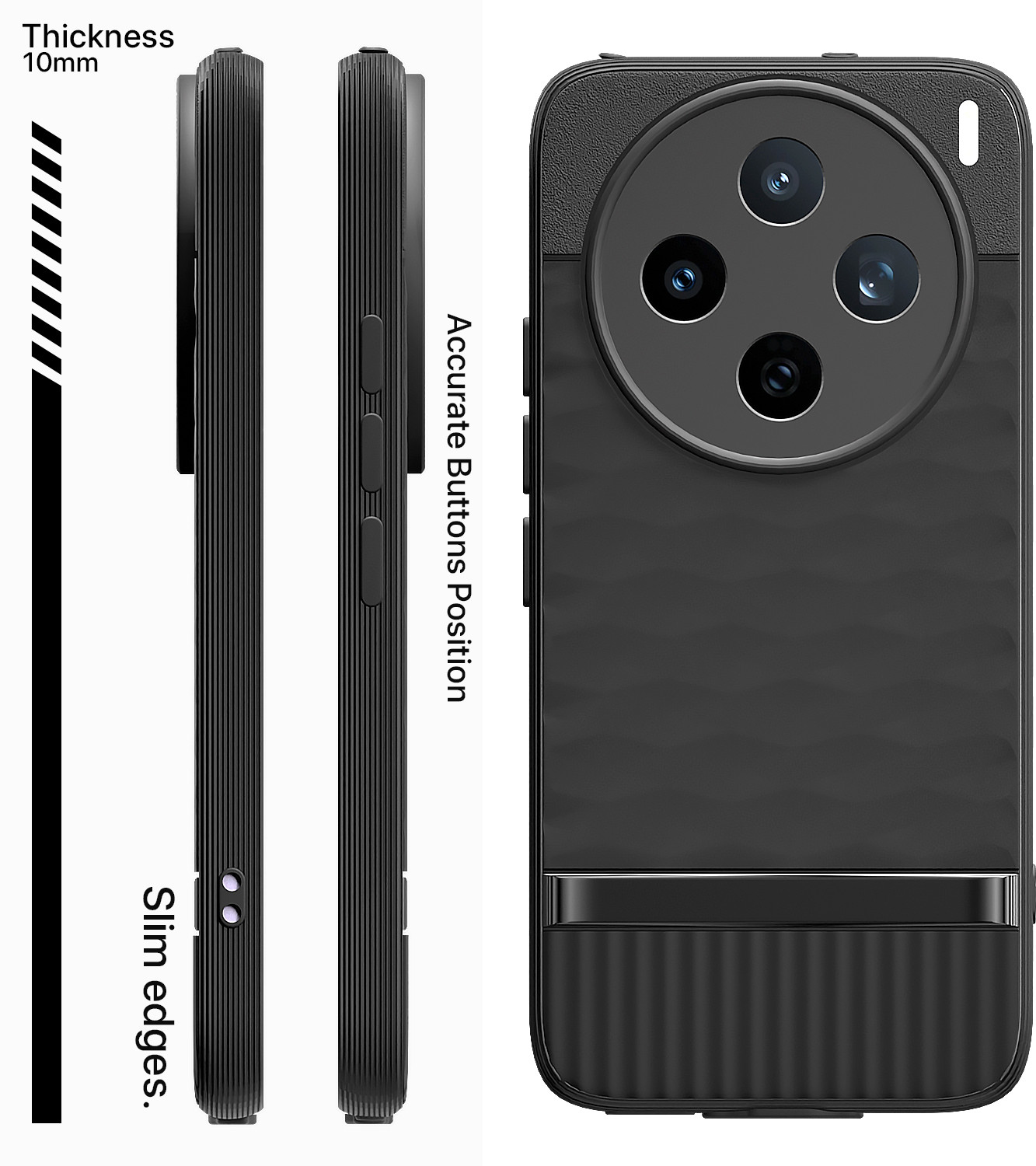 Image of Pikkme Back Cover for Vivo X200 t 5G
