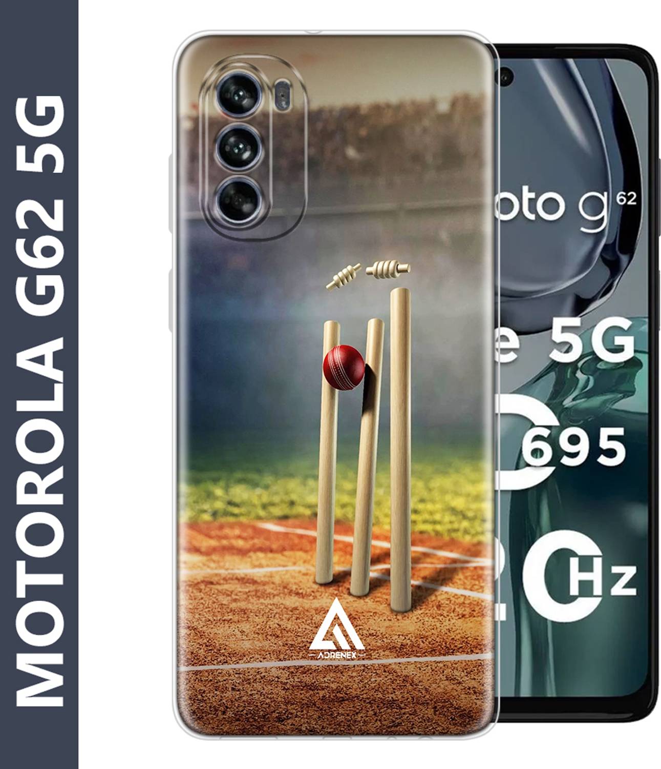 Adrenex Back Cover for MOTOROLA G62 5G, Moto G62 5G