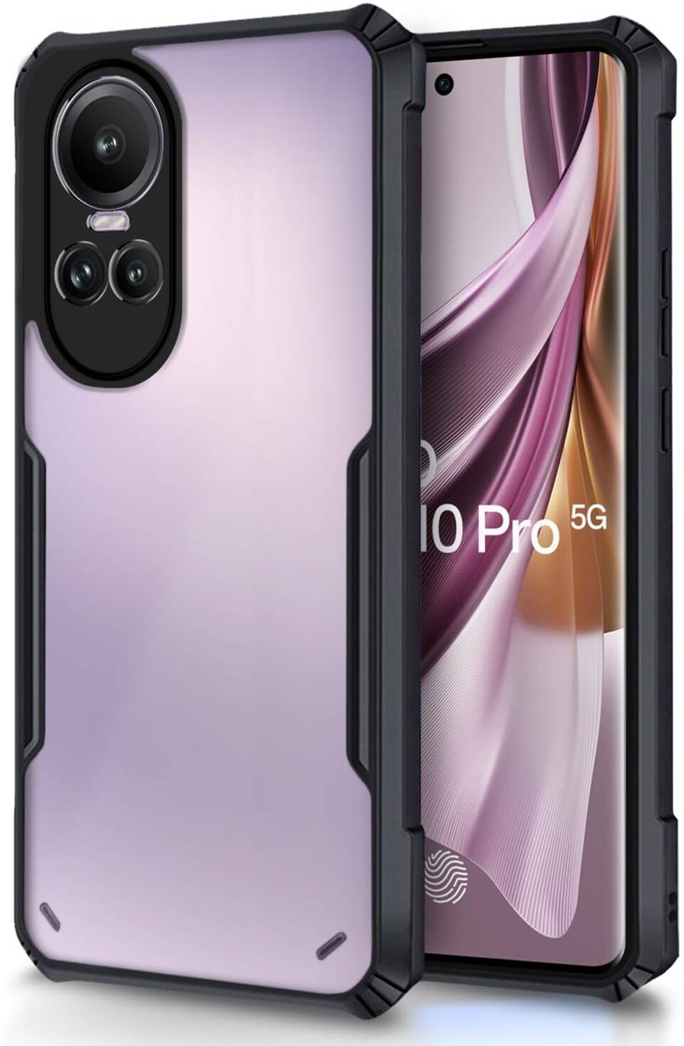 Bodoma Back Cover for Oppo Reno 10 Pro 5G, Oppo Reno 10 5G transparent