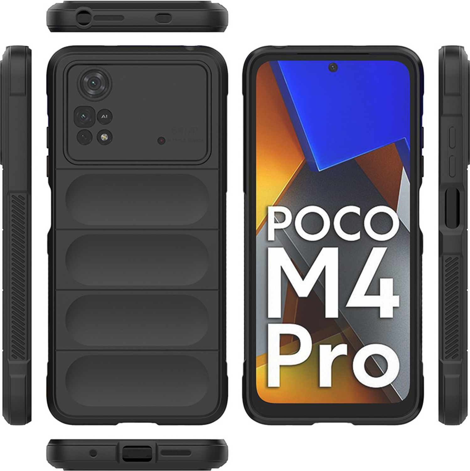 Image of Casotec Back Cover for Poco M4 Pro 4G, Mi Redmi Note 11 4G, Mi Redmi Note 11S 4G