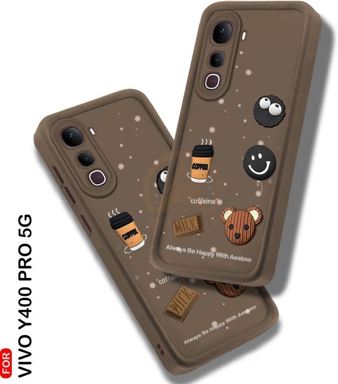 AelVouX Back Cover for Vivo Y400 Pro 5G