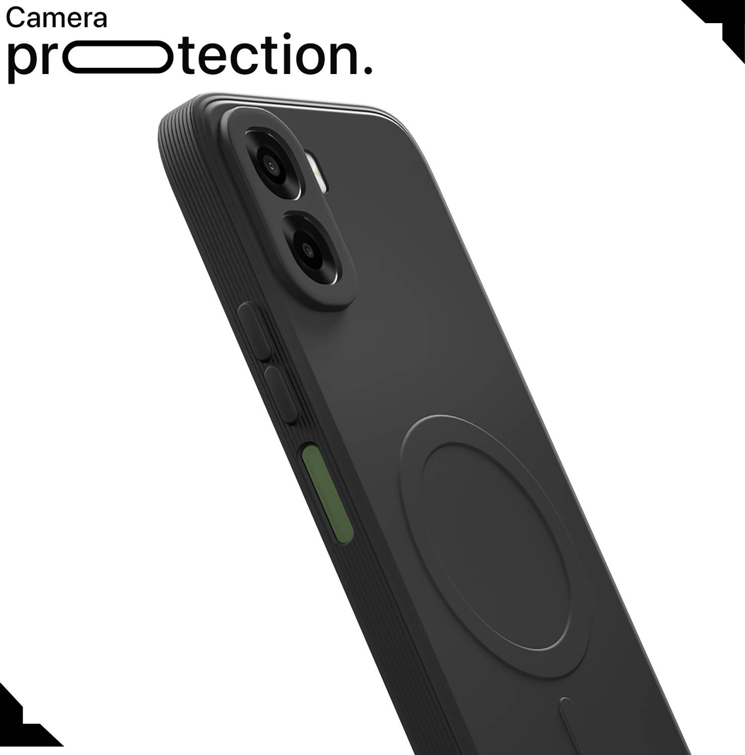 Pikkme Back Cover for Oppo A6x 5G Black - Image 5