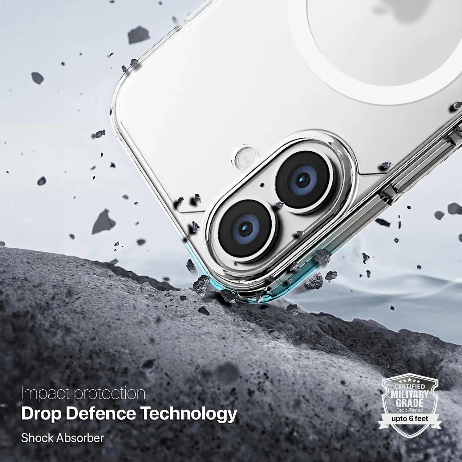 Image of Gripp Back Cover for Apple iPhone 16