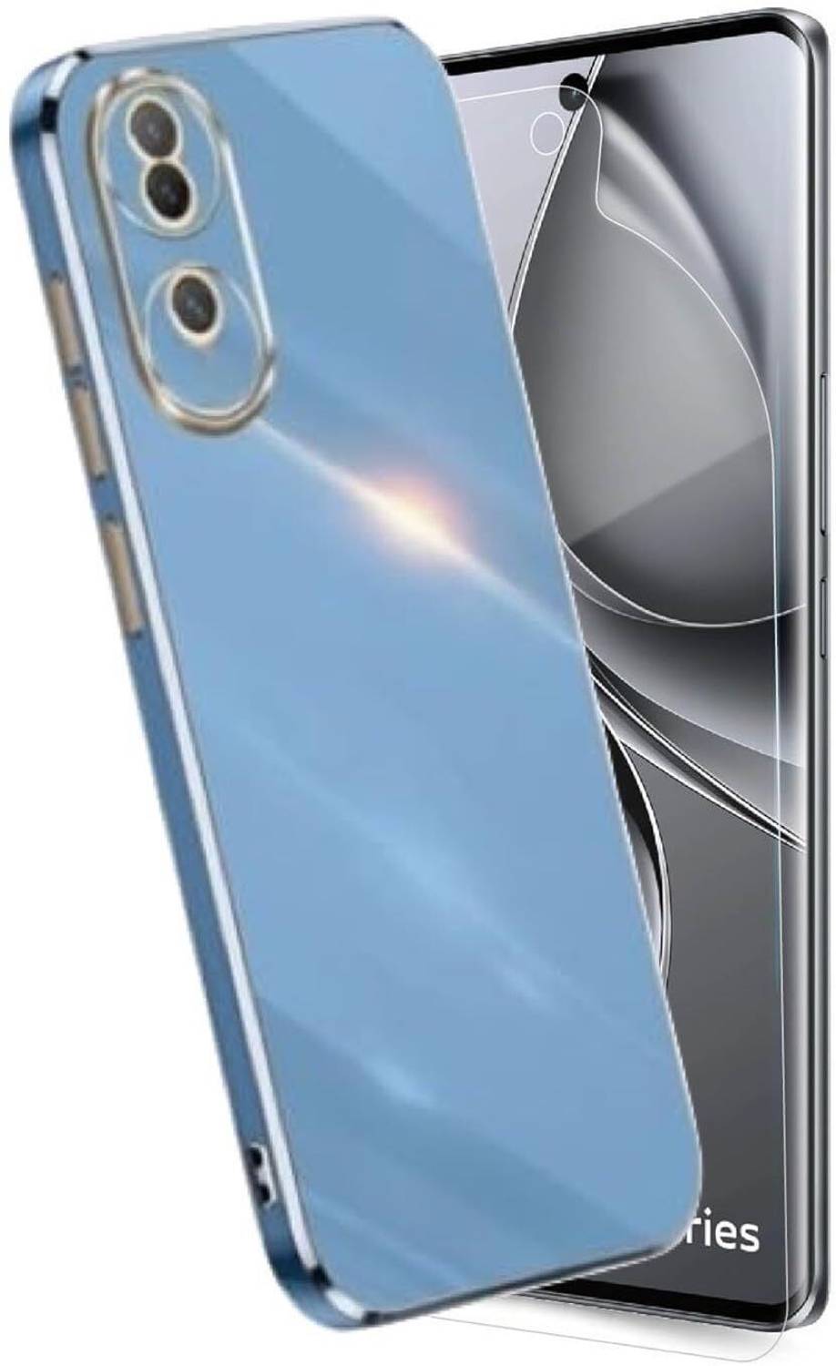 A3sprime Back Cover for vivo V40e 5G with 1 Piece Edge to Edge Full Coverage Unbreakable Screen Guard