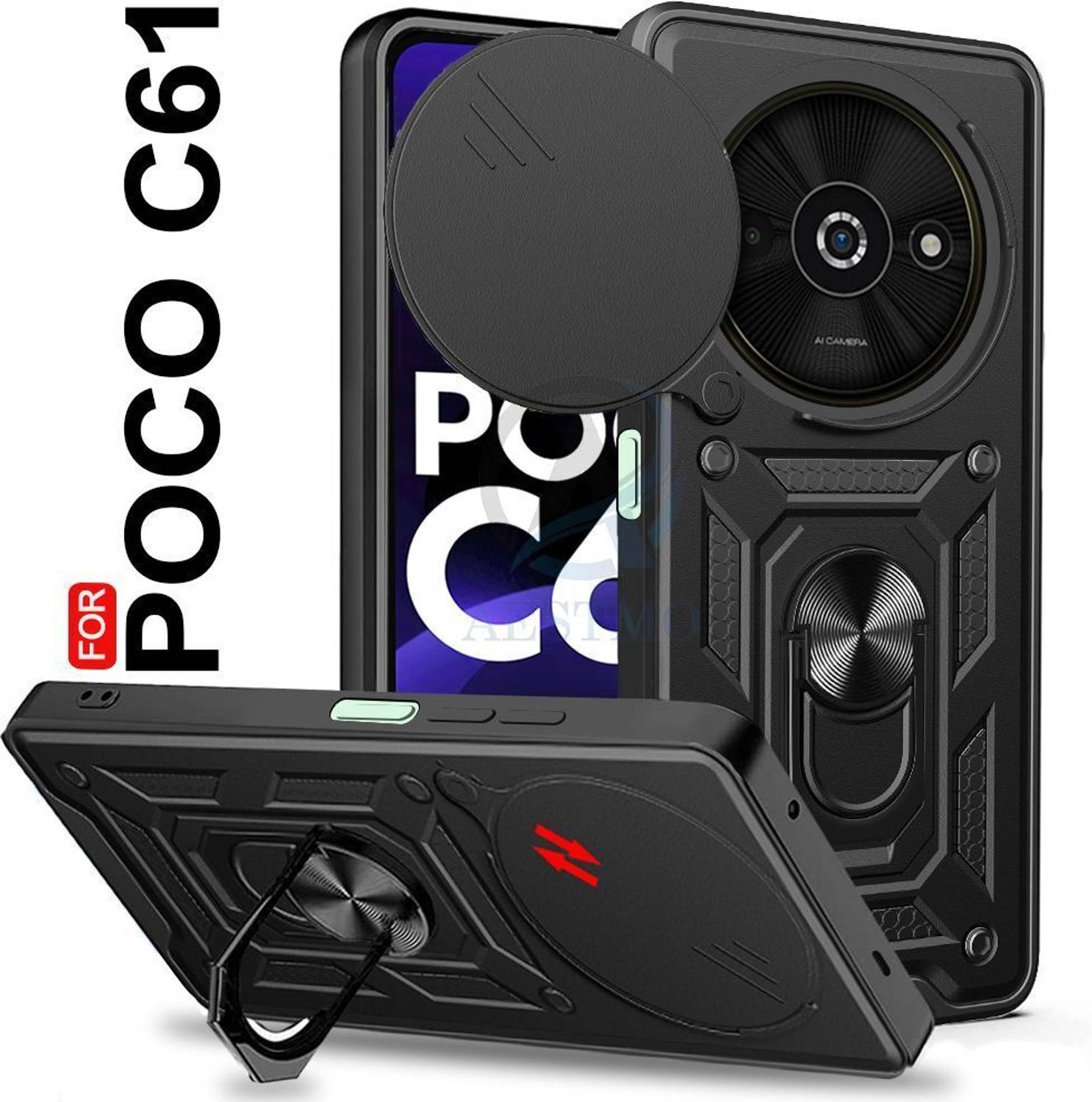AESTMO Back Cover for POCO C61