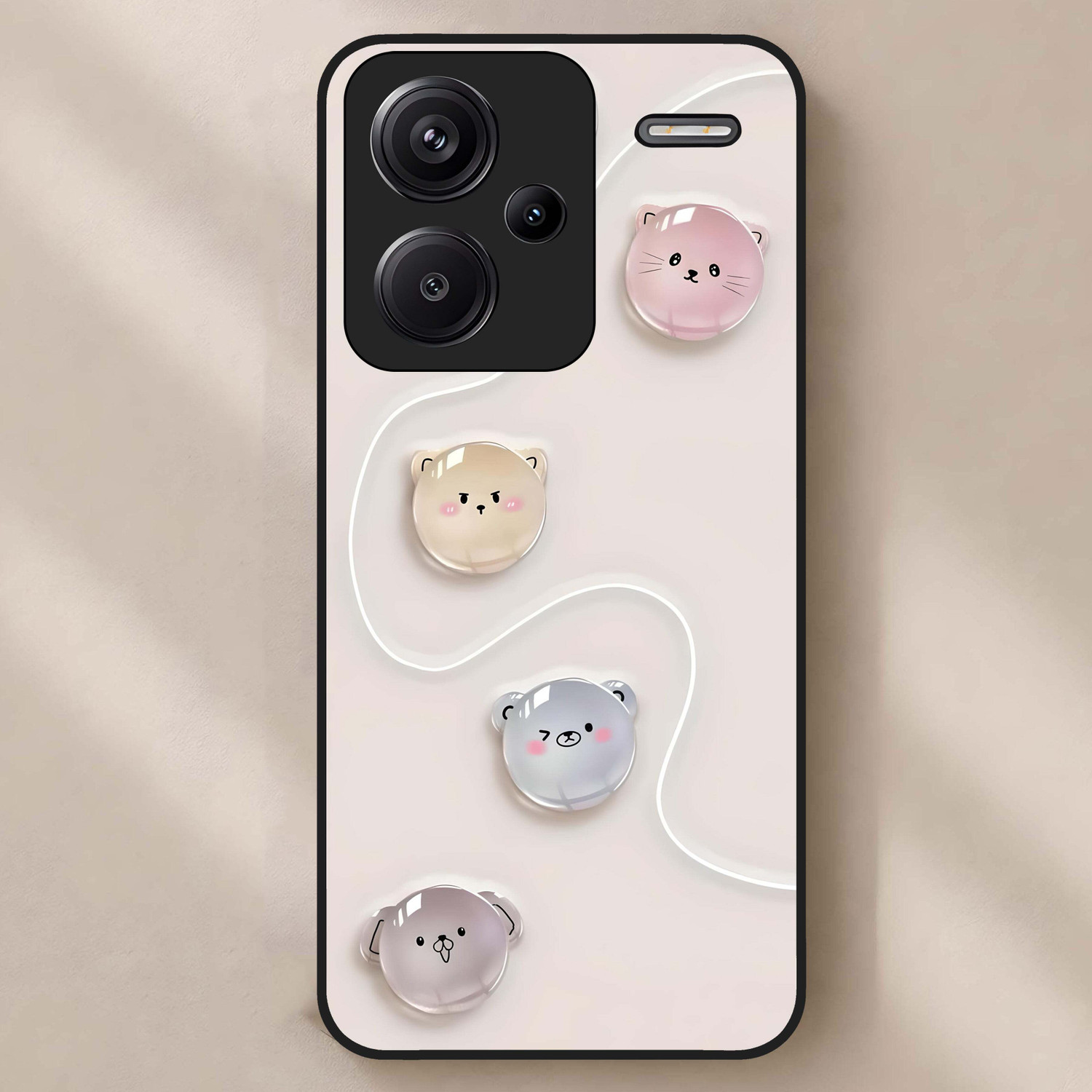 Image of custom world Back Cover for Redmi Note 13 Pro Plus (Beige, Multicolor, Shock Proof, Glass, Pack of: 1)