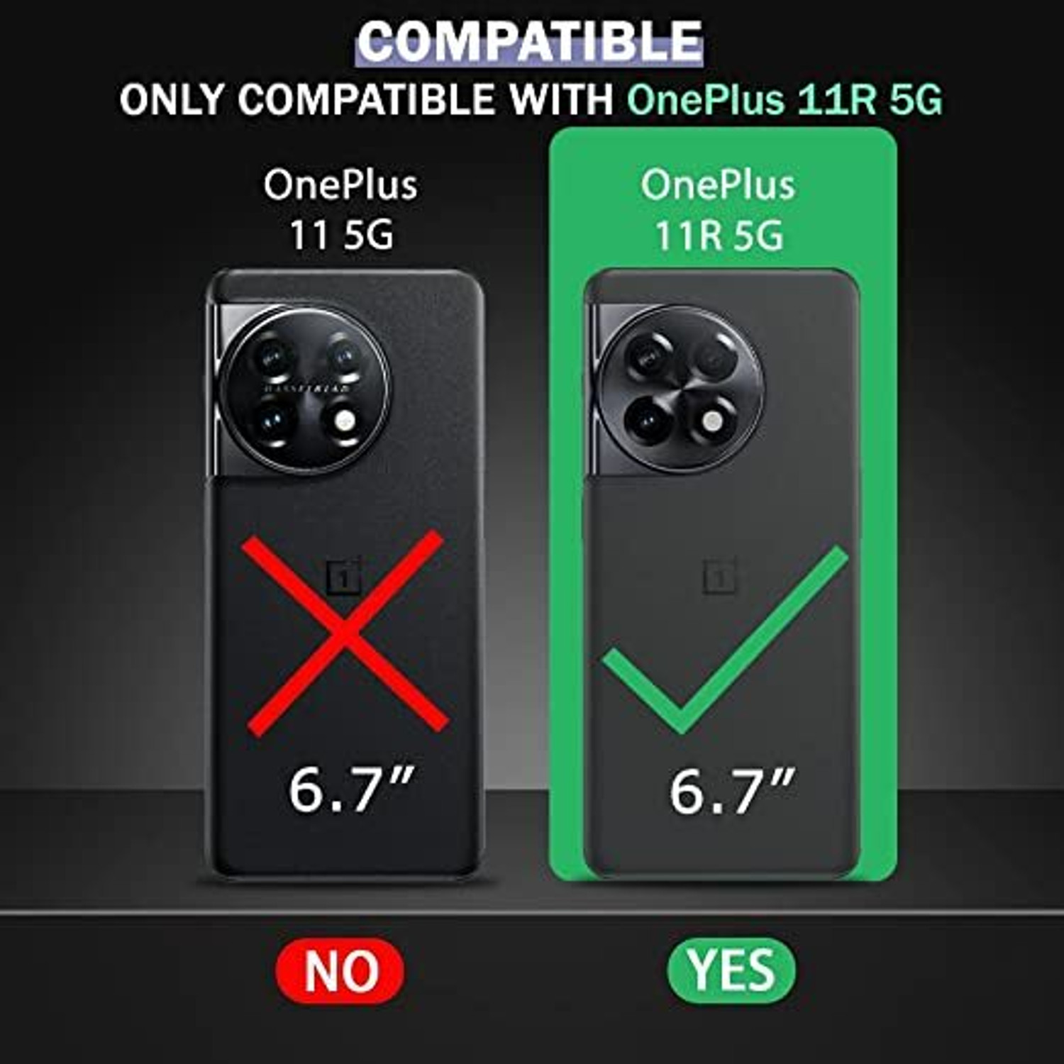 Image of GLOBALCASE Back Cover for OnePlus 11R 5G