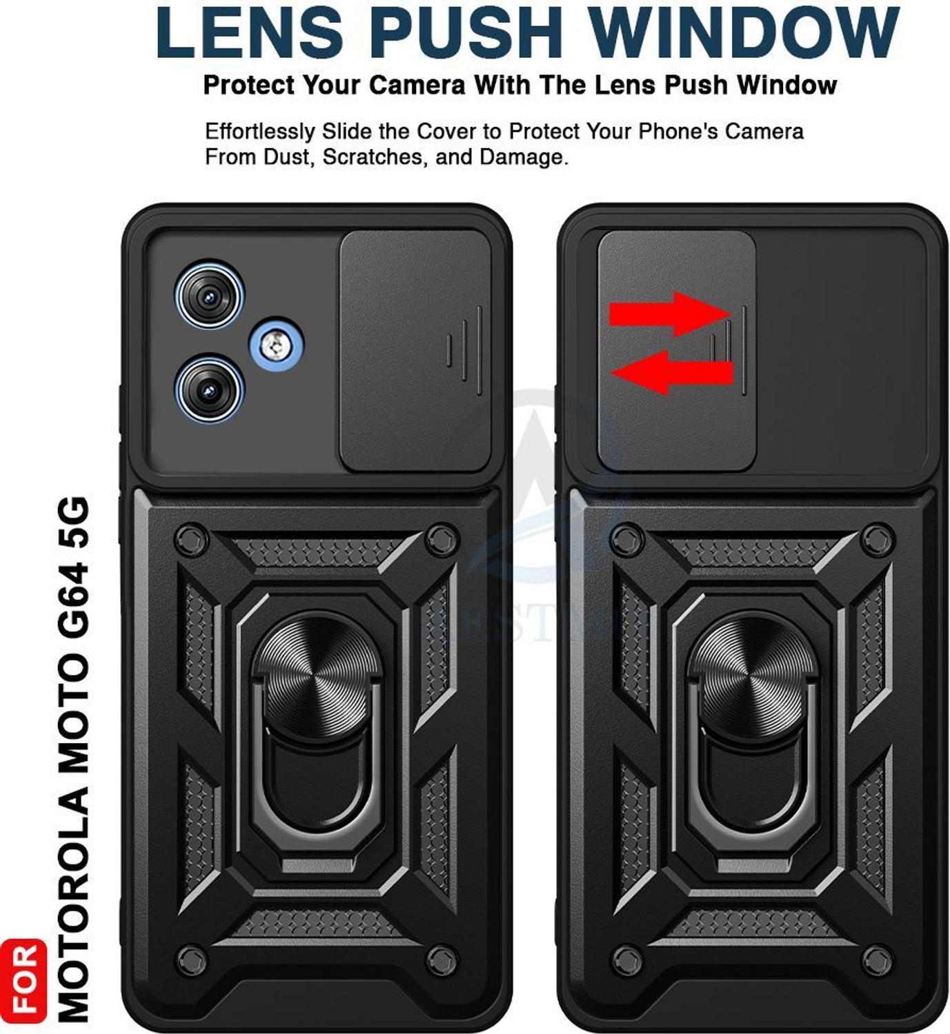 Image of AESTMO Back Cover for MOTOROLA g64 5G