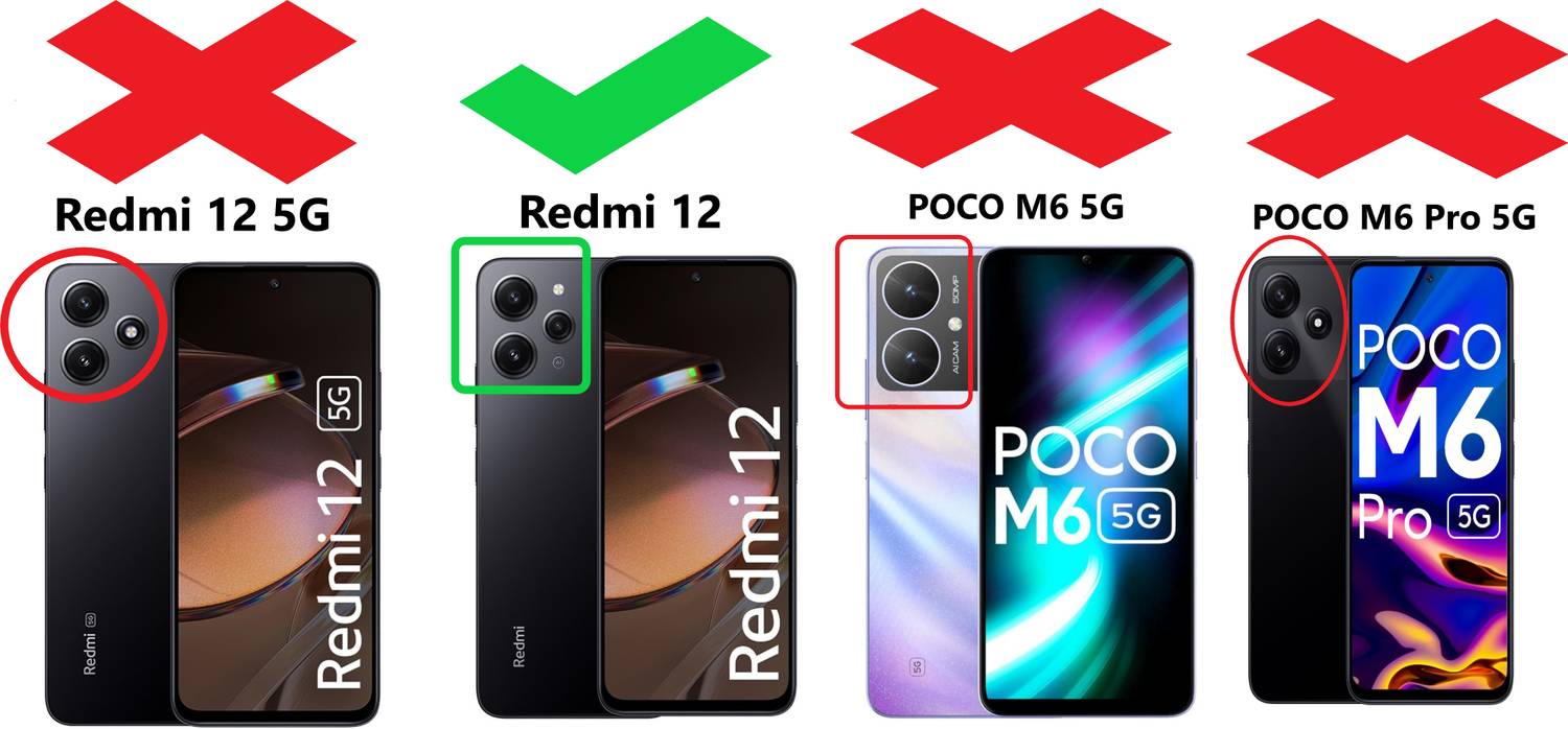 Zobrix Back Cover for Redmi 12 - Image 2