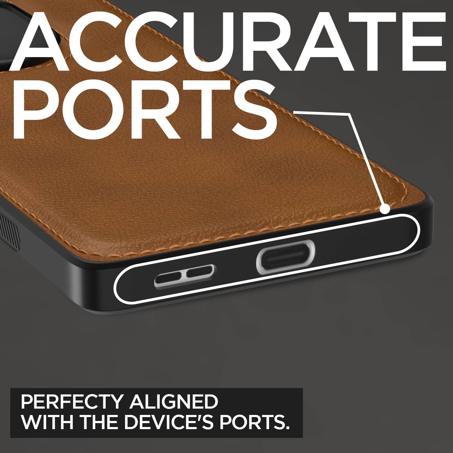 Pikkme Back Cover for vivo T3 Pro 5G Brown - Image 4