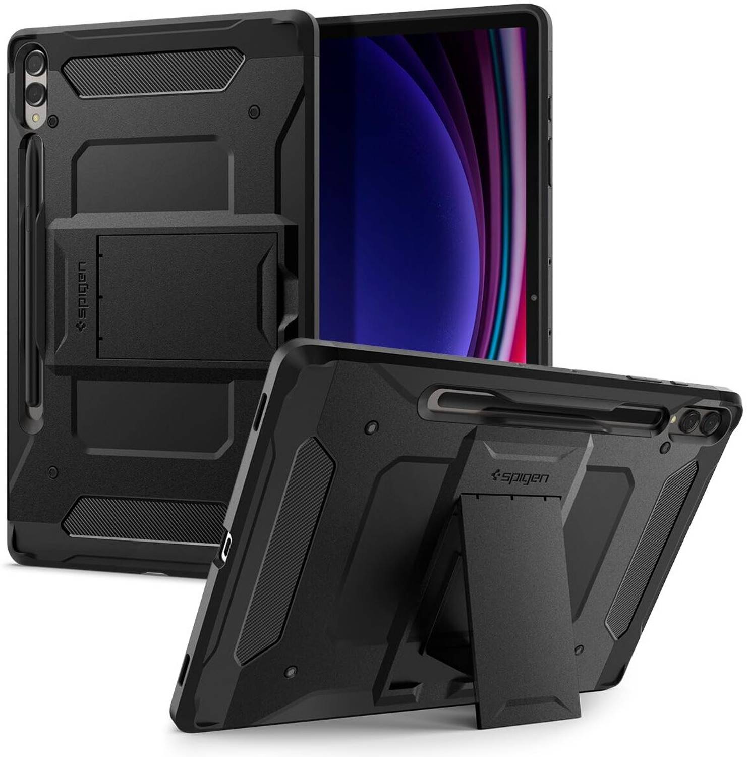 Spigen Back Cover for Samsung Galaxy Tab S9 Plus Tough Armor Pro