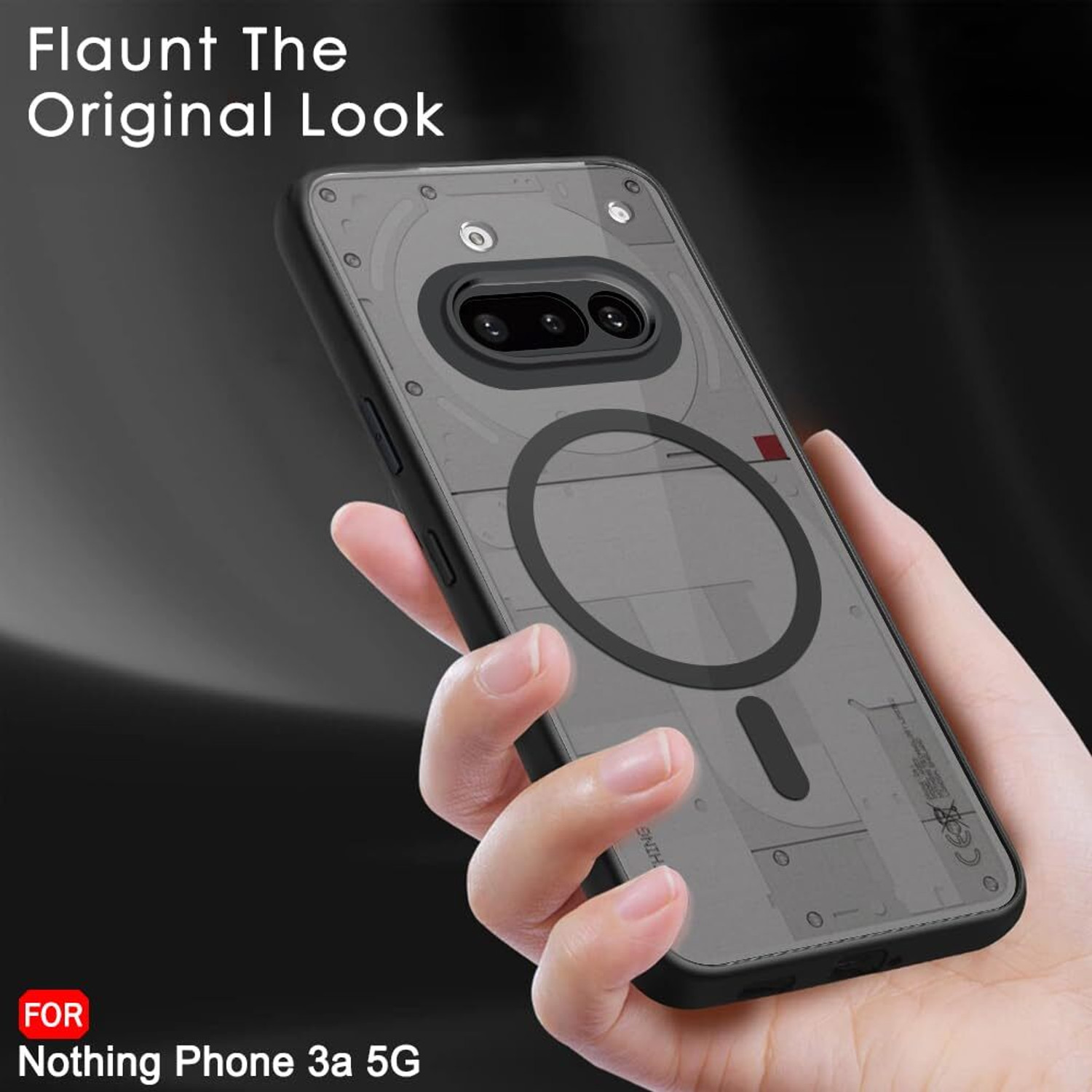 Image of Micvir Back Cover for Nothing Phone (3a)