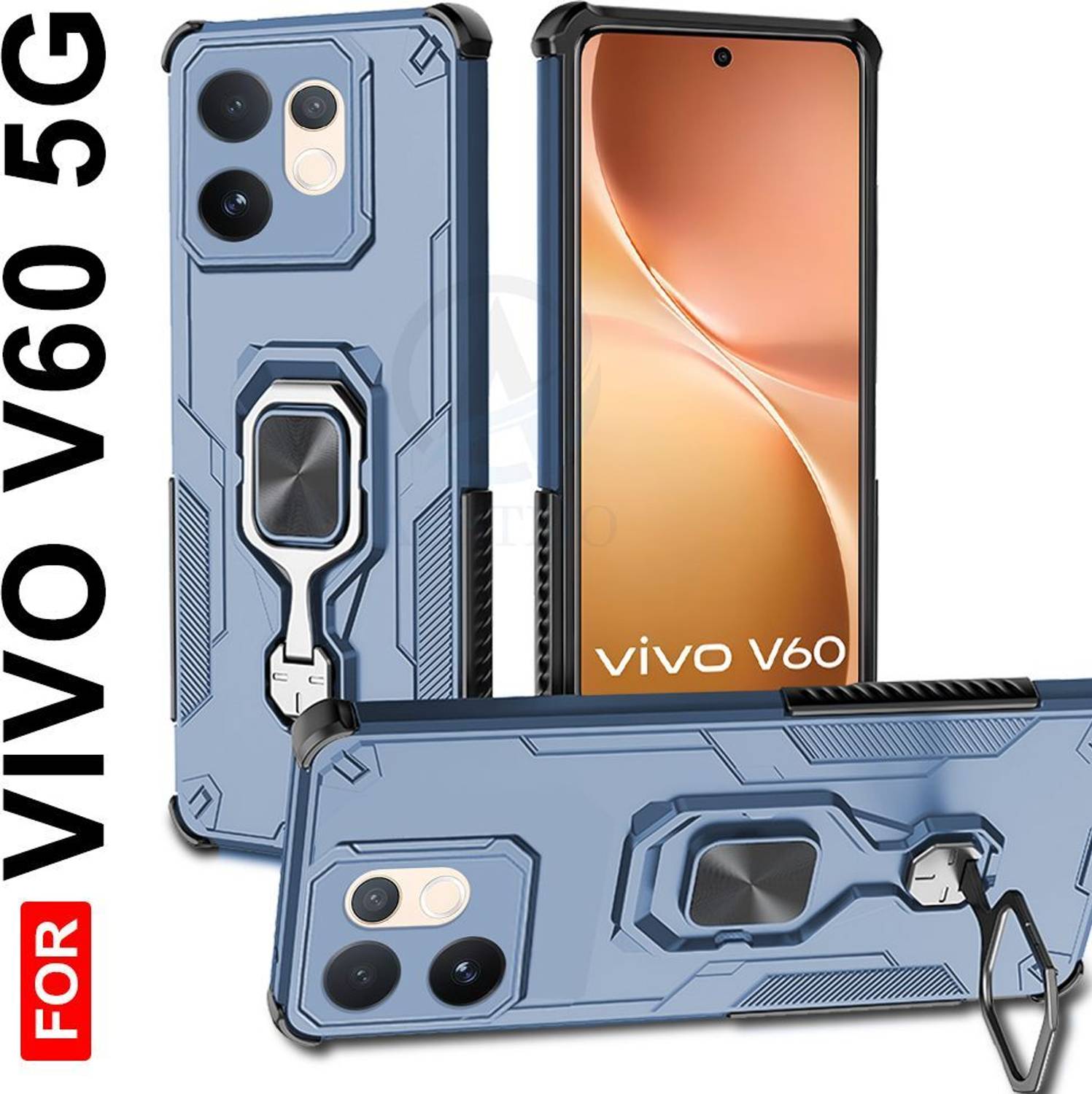 AESTMO Back Cover for Vivo V60 5G