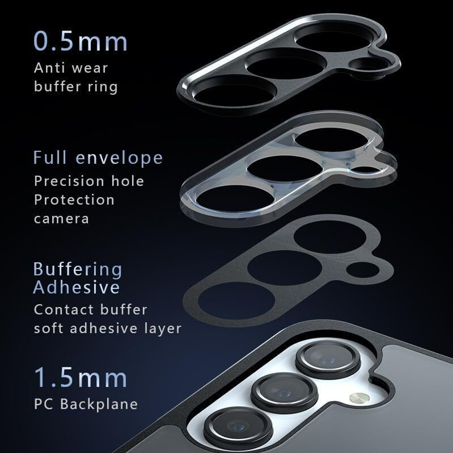 Image of Wellpoint Back Cover for Samsung Galaxy S25 FE