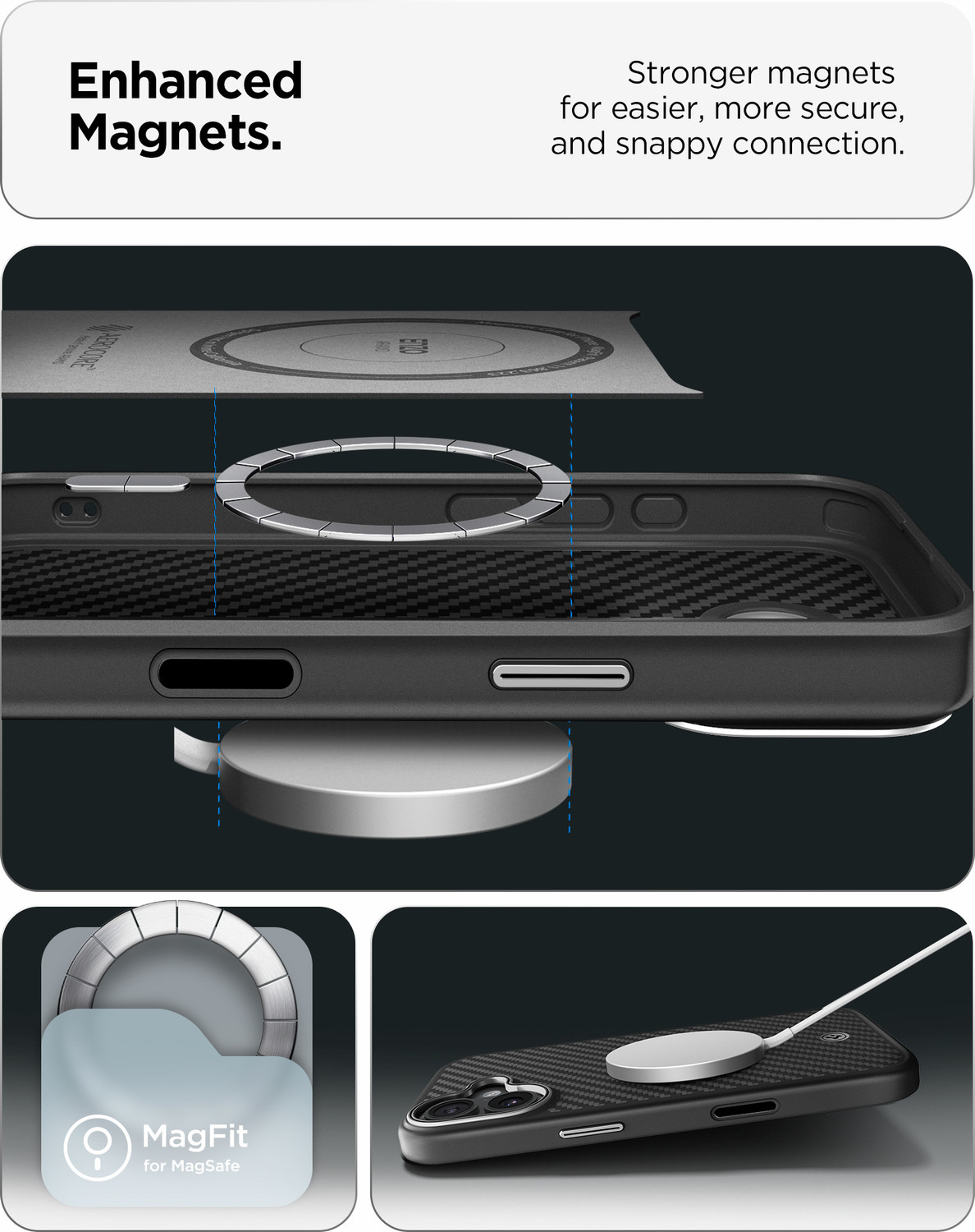 Image of Spigen Enzo Aramid T Back Cover for iPhone 17