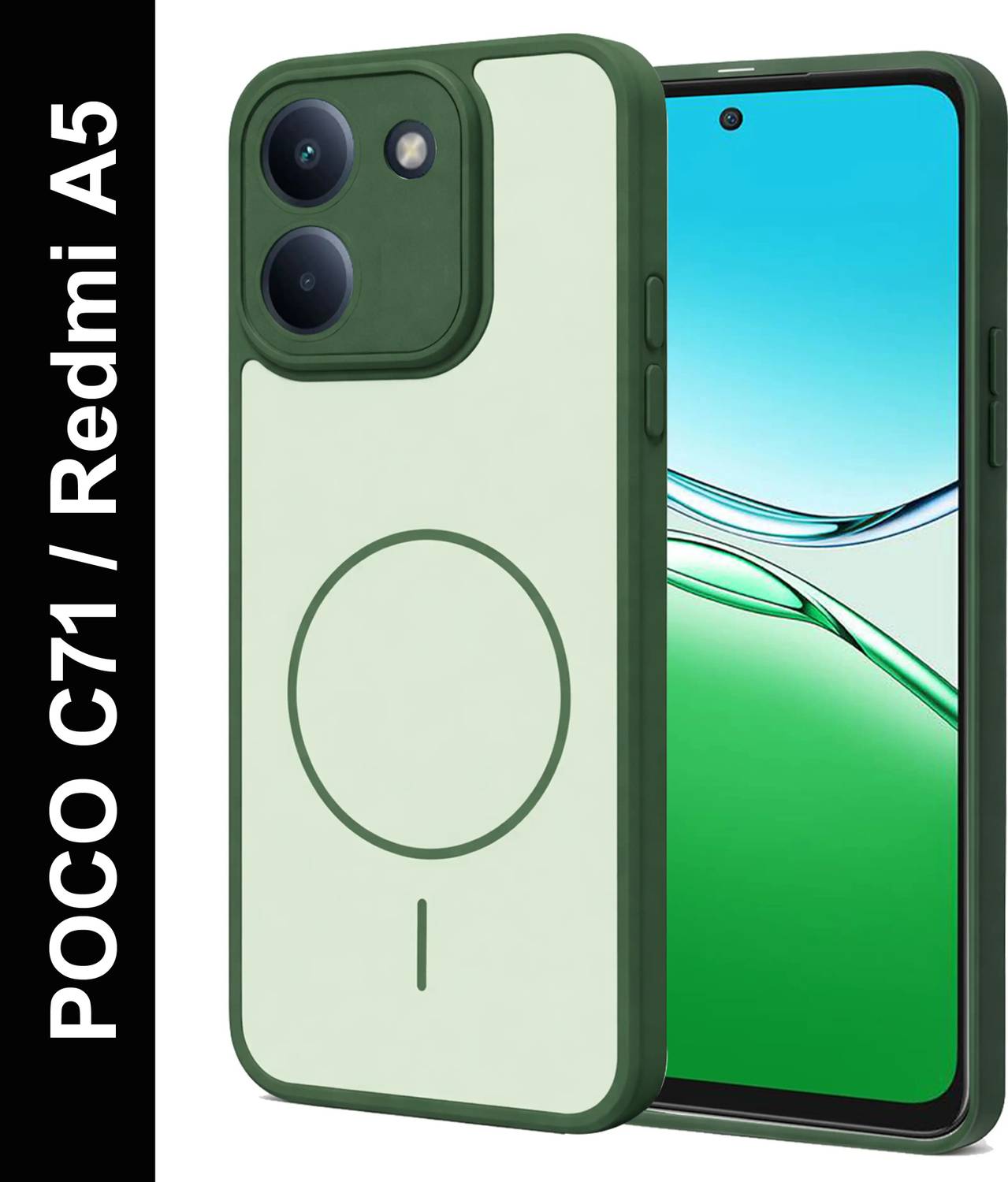 Aaghosh Back Cover for POCO C71, Redmi A5