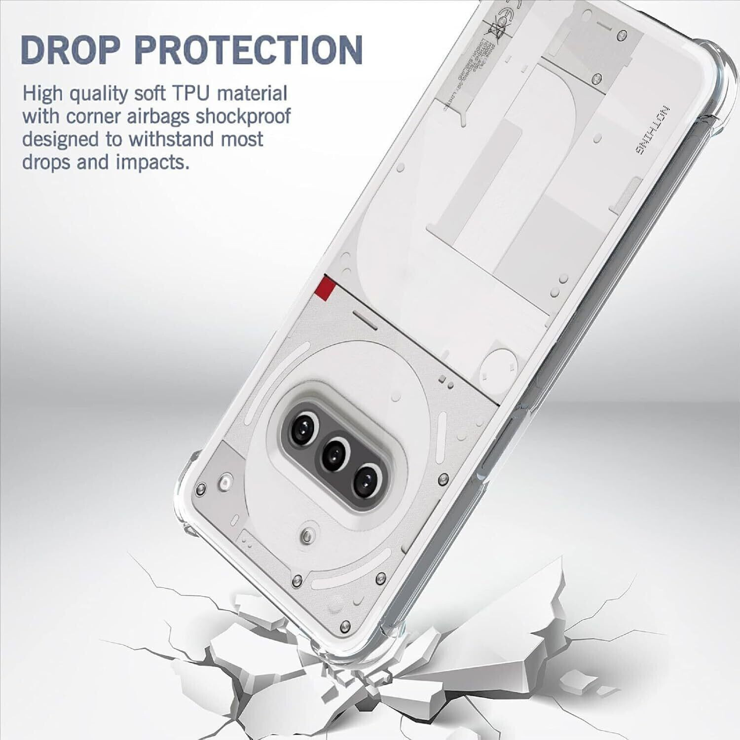 Image of CLOYAAR Back Cover for Nothing Phone (3a)