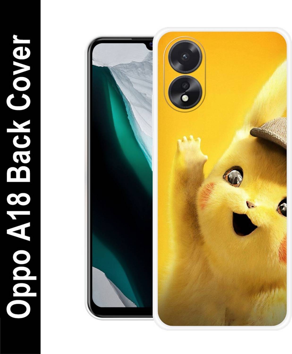 Amstyle Back Cover for Oppo A18 4G Back Cover , Oppo A18 Back Cover