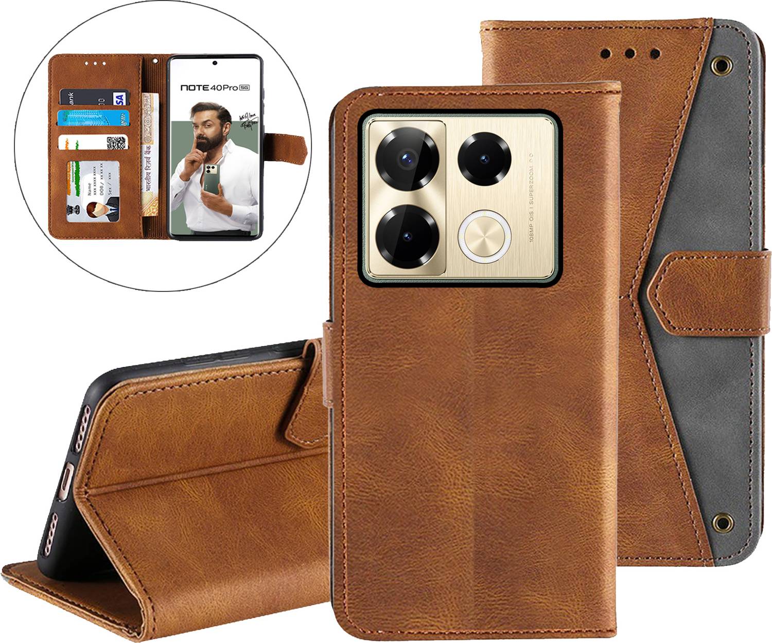 Autofocus Flip Cover for Infinix Note 40 Pro 5G