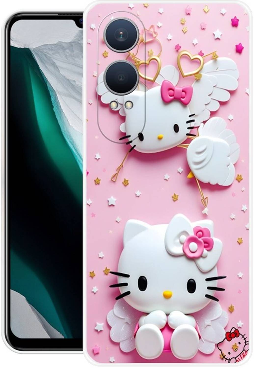 3D U PRINT Back Cover for OnePlus Nord CE 4 Lite 5G,CPH2619,TEDDY, BEAR, DOLL, CARTOON, ART