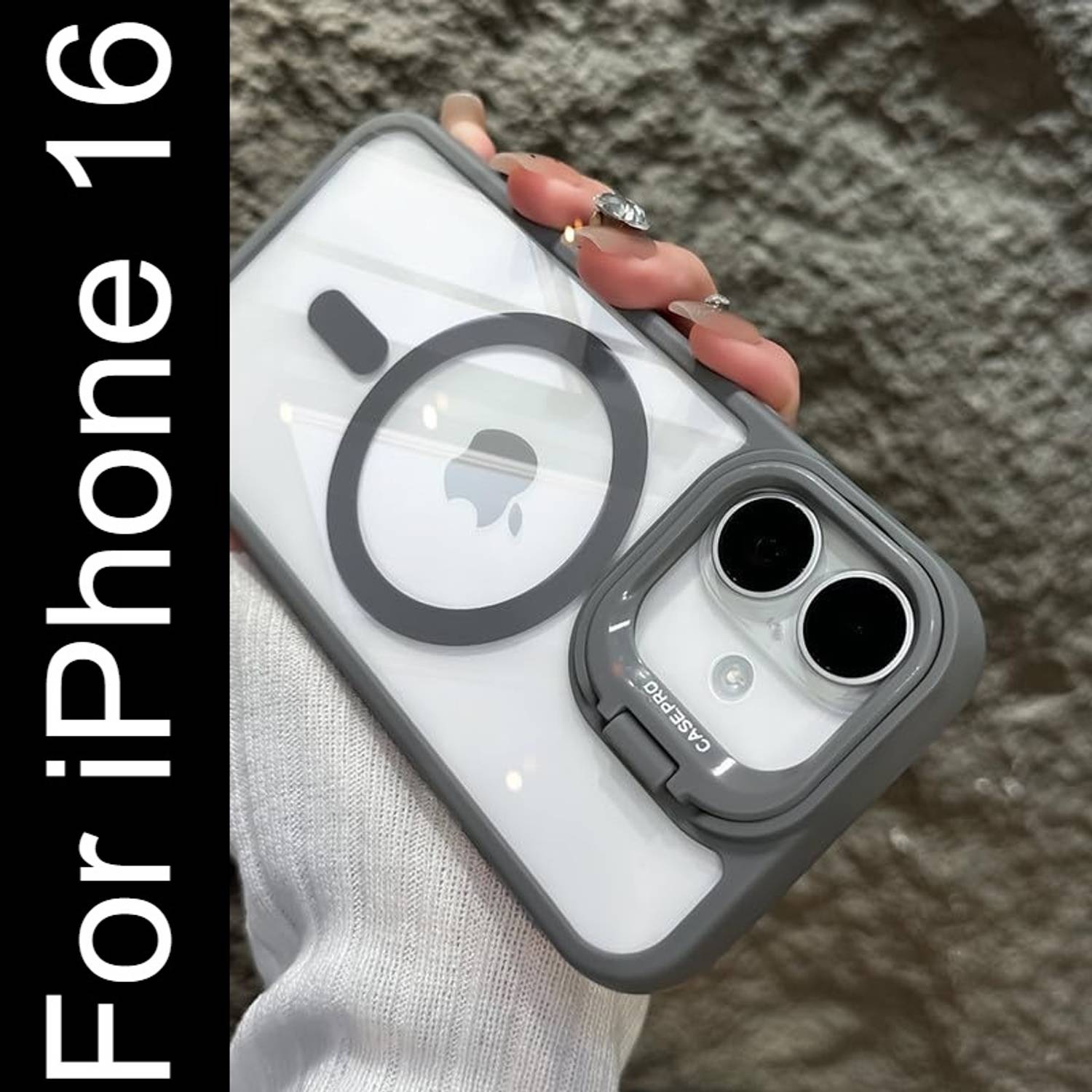LuxuryKase Back Cover for iPhone 16