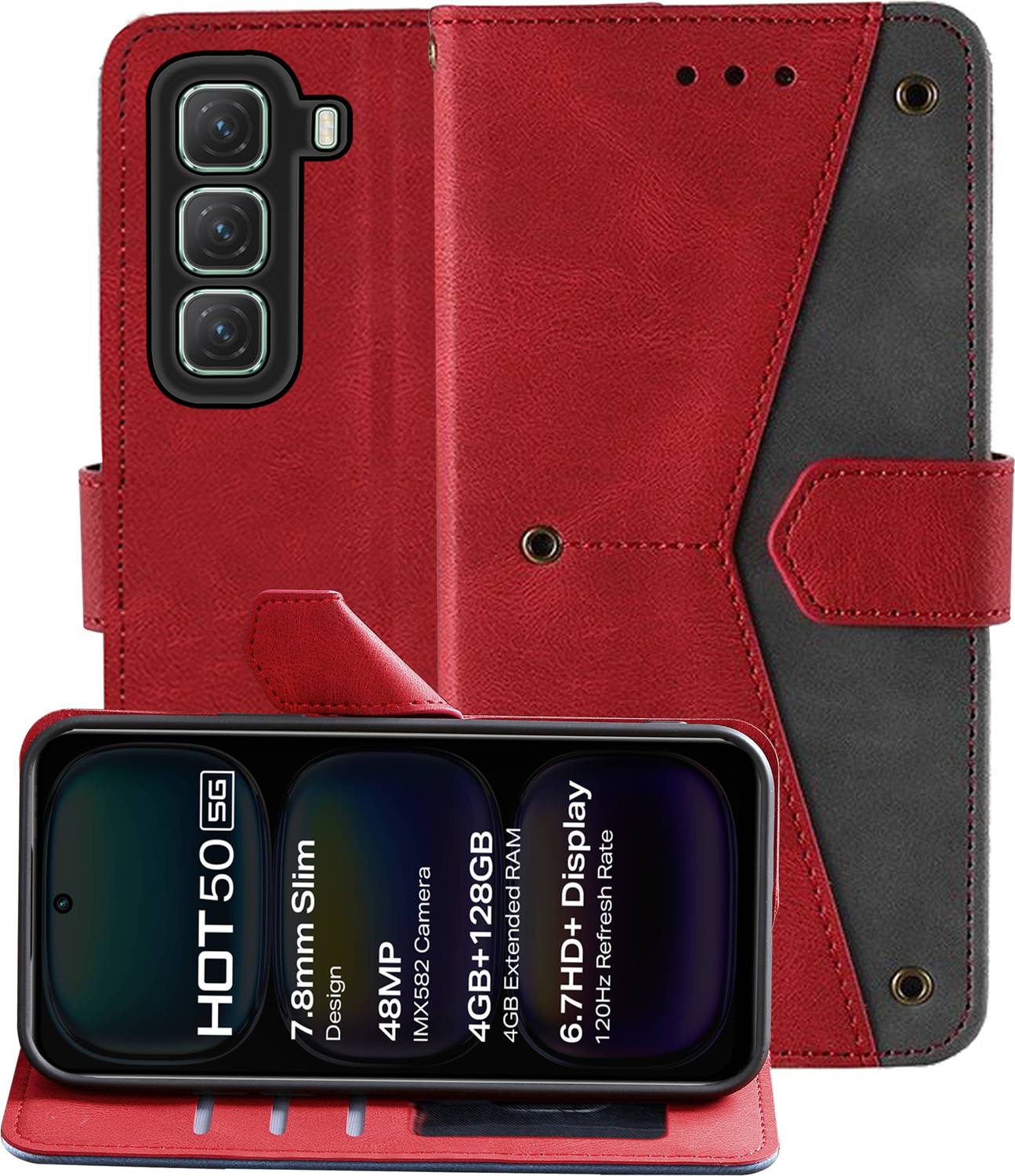 Autofocus Back Cover for Infinix Hot 50 5G