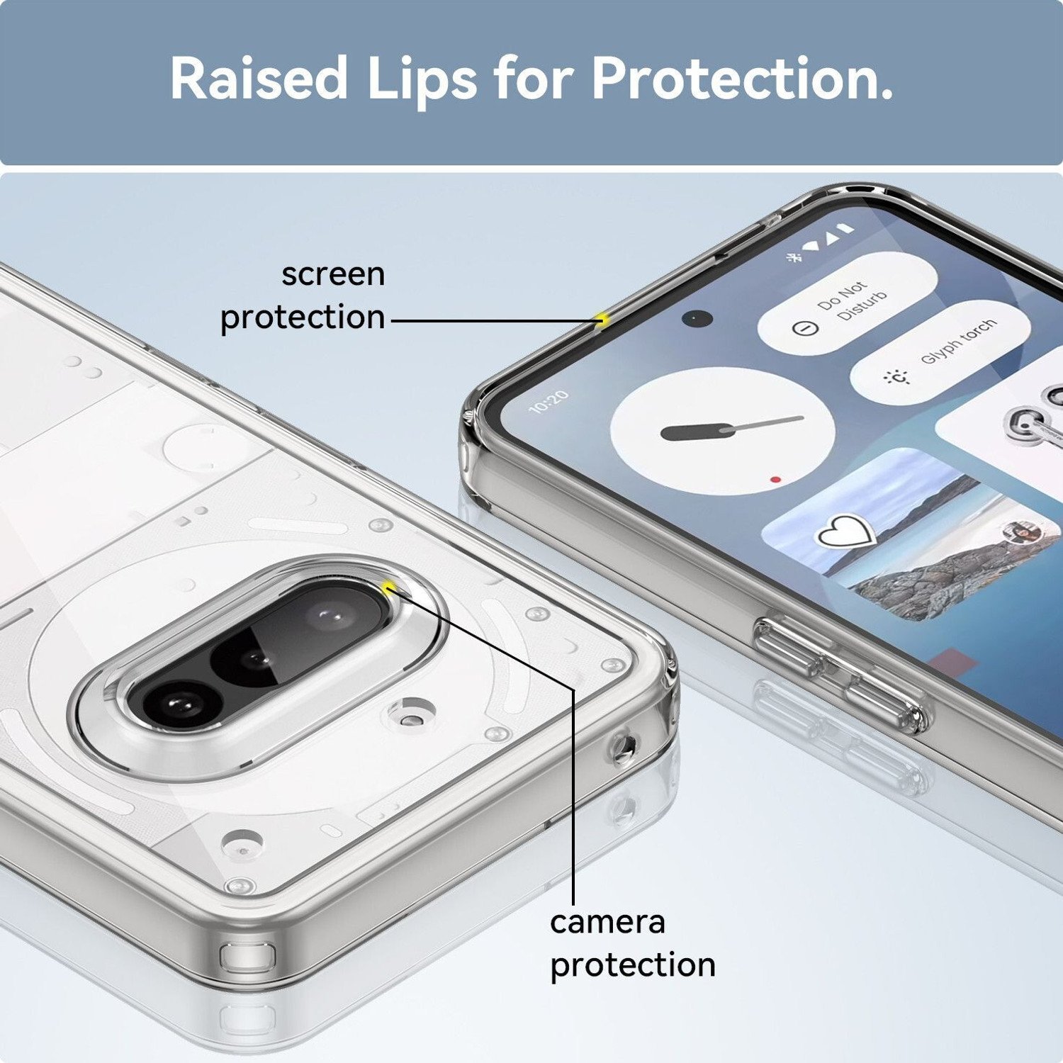 Image of Flipkart SmartBuy Back Cover for Nothing Phone (3a)
