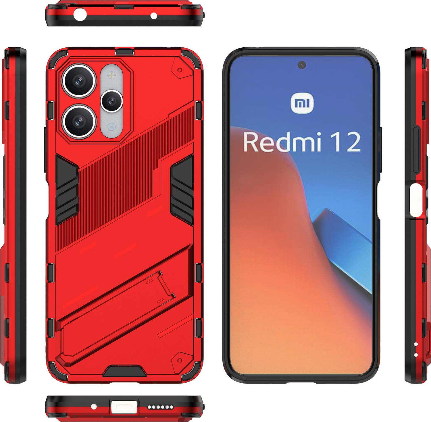 Zobrix Back Cover for Redmi 12 - Image 5