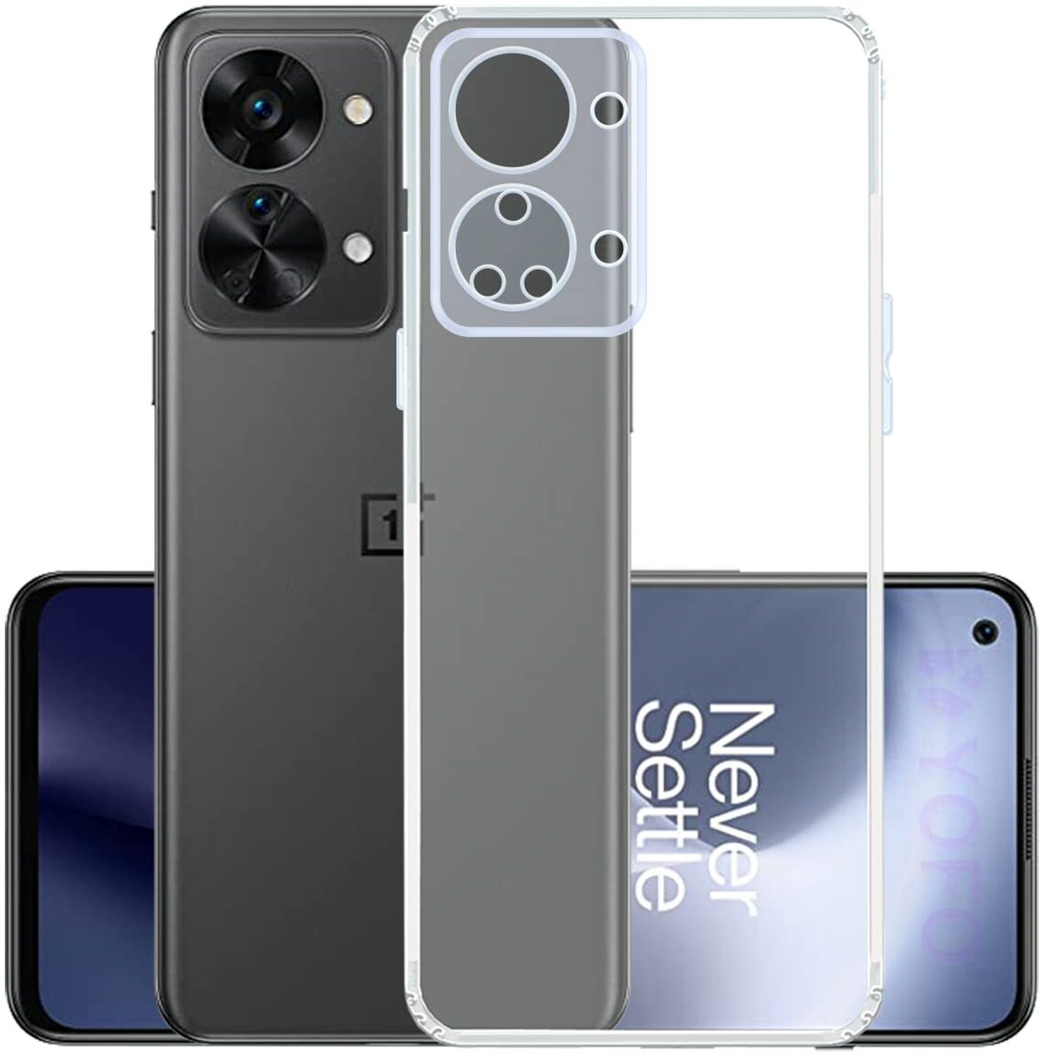 Image of YOFO Back Cover for OnePlus NORD 2T (5G)