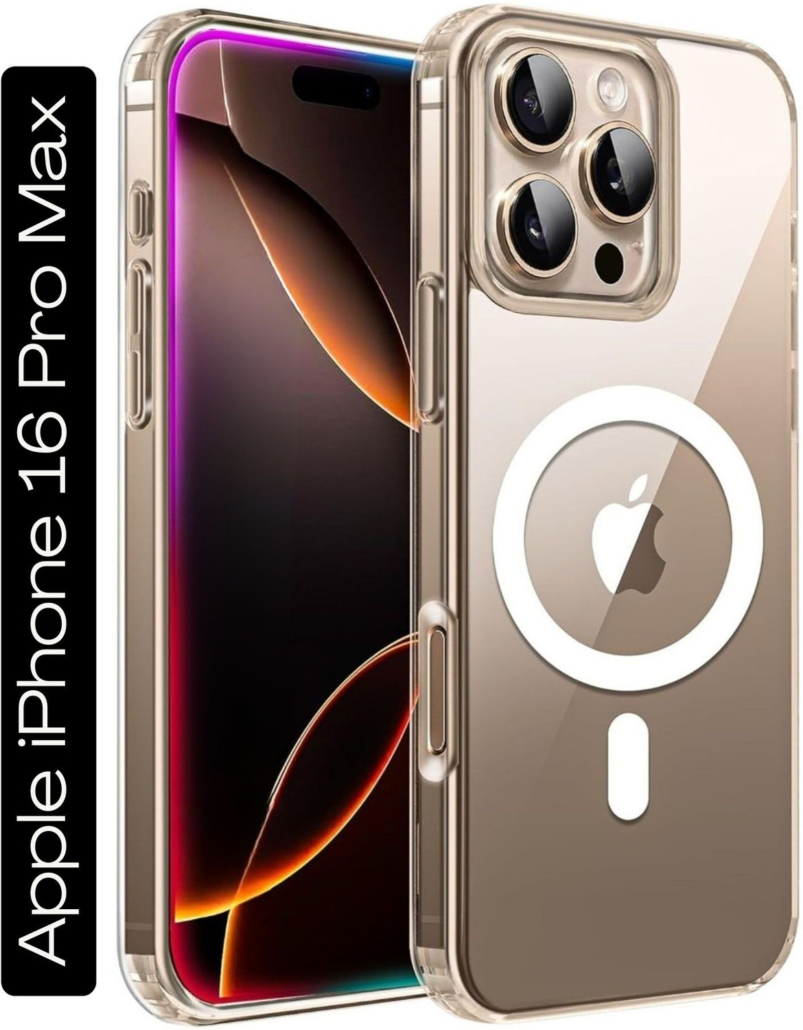 Image of Flipkart SmartBuy Back Cover for Apple iPhone 16 Pro Max