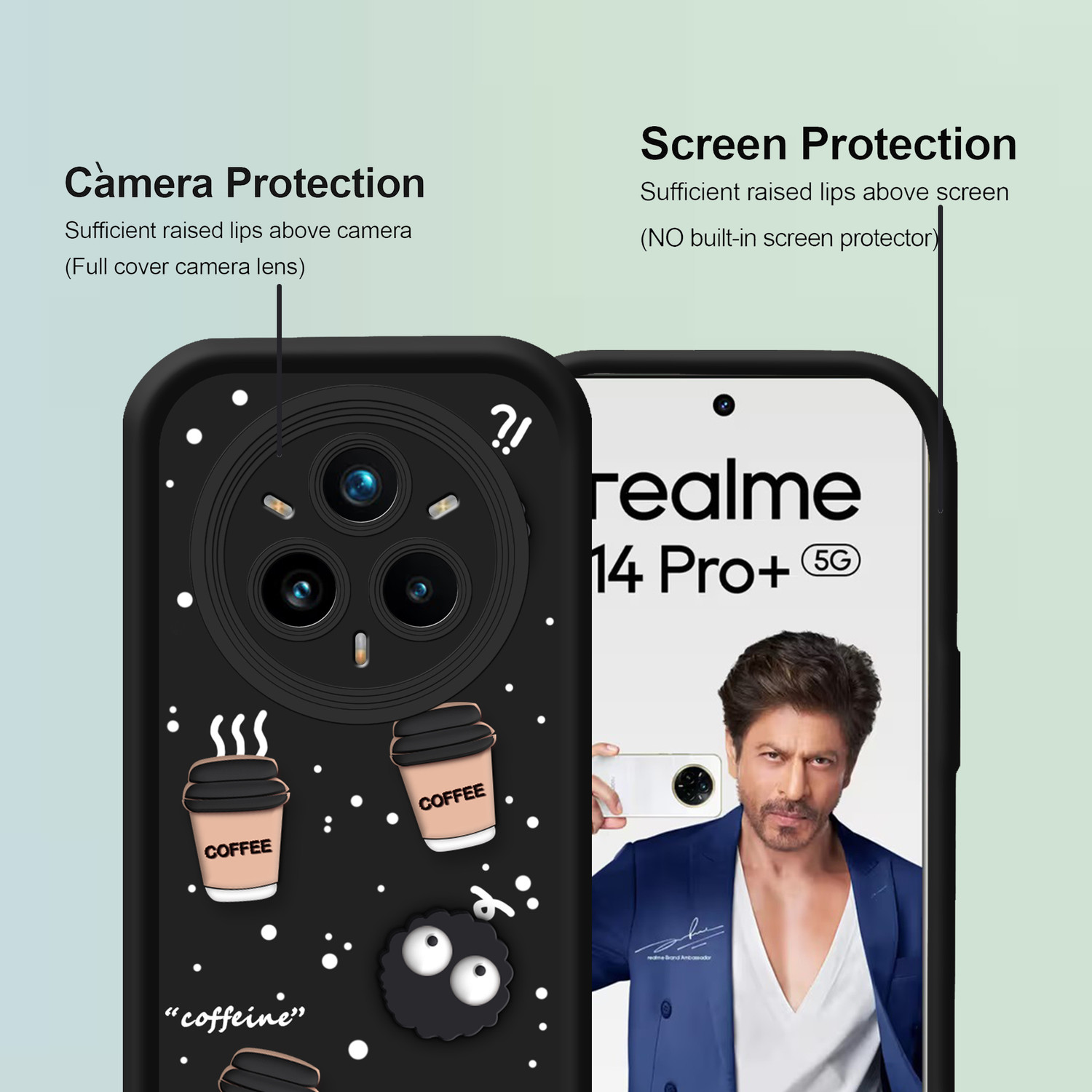 Image of CASETASTIC Back Cover for Realme 14 Pro+ Plus 5G