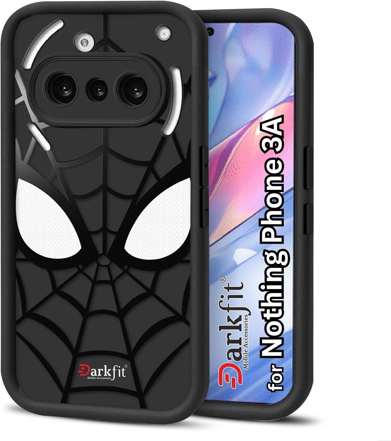 DARKFIT Back Cover for Nothing Phone (3a)
