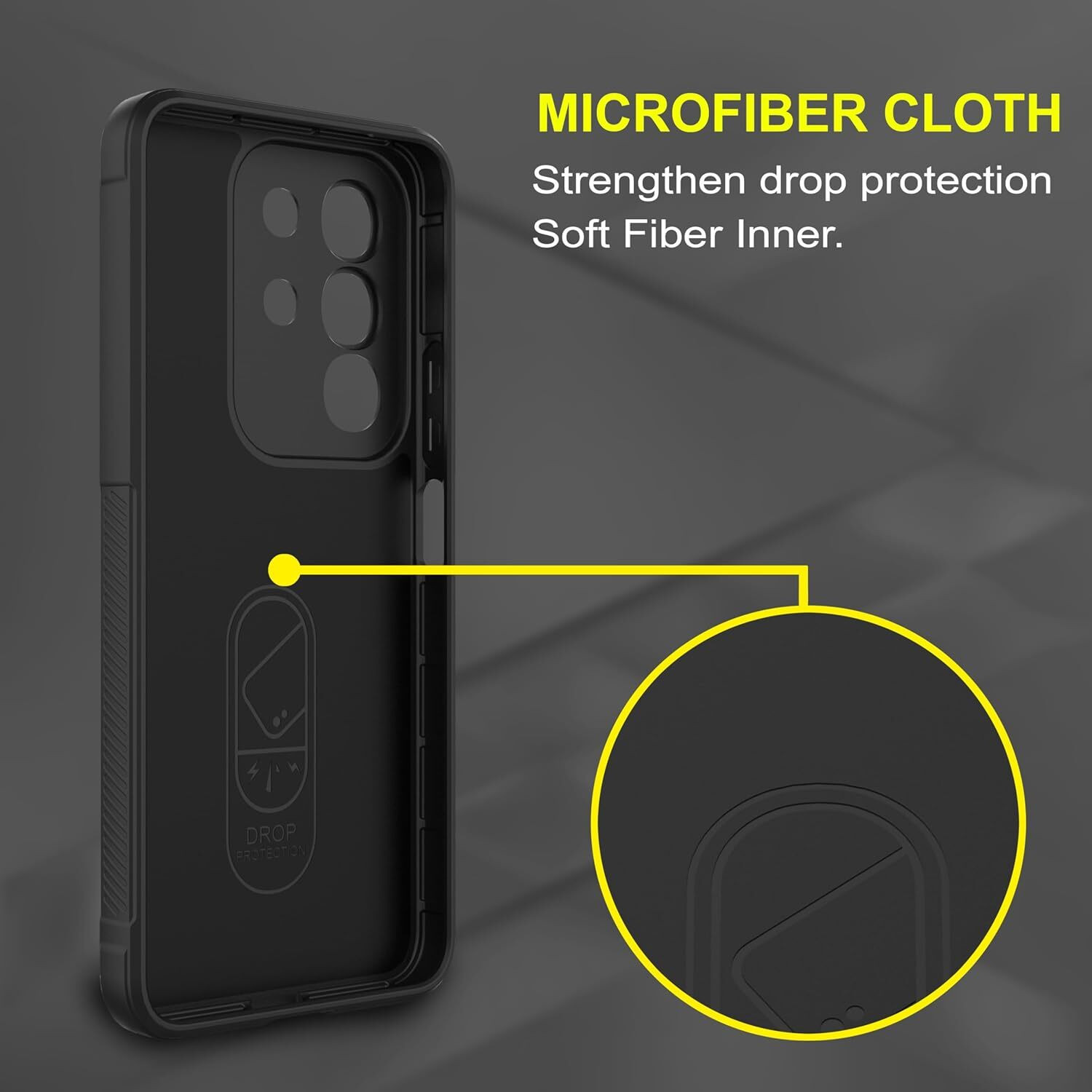 Image of Rugraj Back Cover for Vivo T4x 5G, vivo T4x 5G, iQOO Z10X