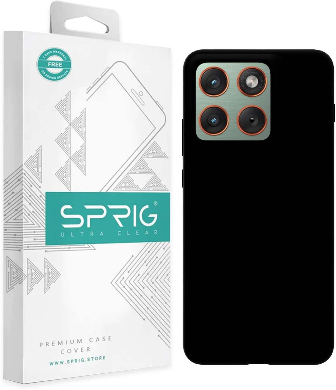 Image of Sprig Back Cover for Moto Edge 70, MOTO EDGE 70, moto edge 70
