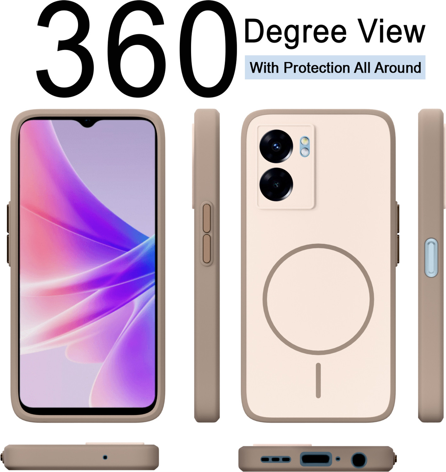 Image of KartV Back Cover for Oppo K10 5G