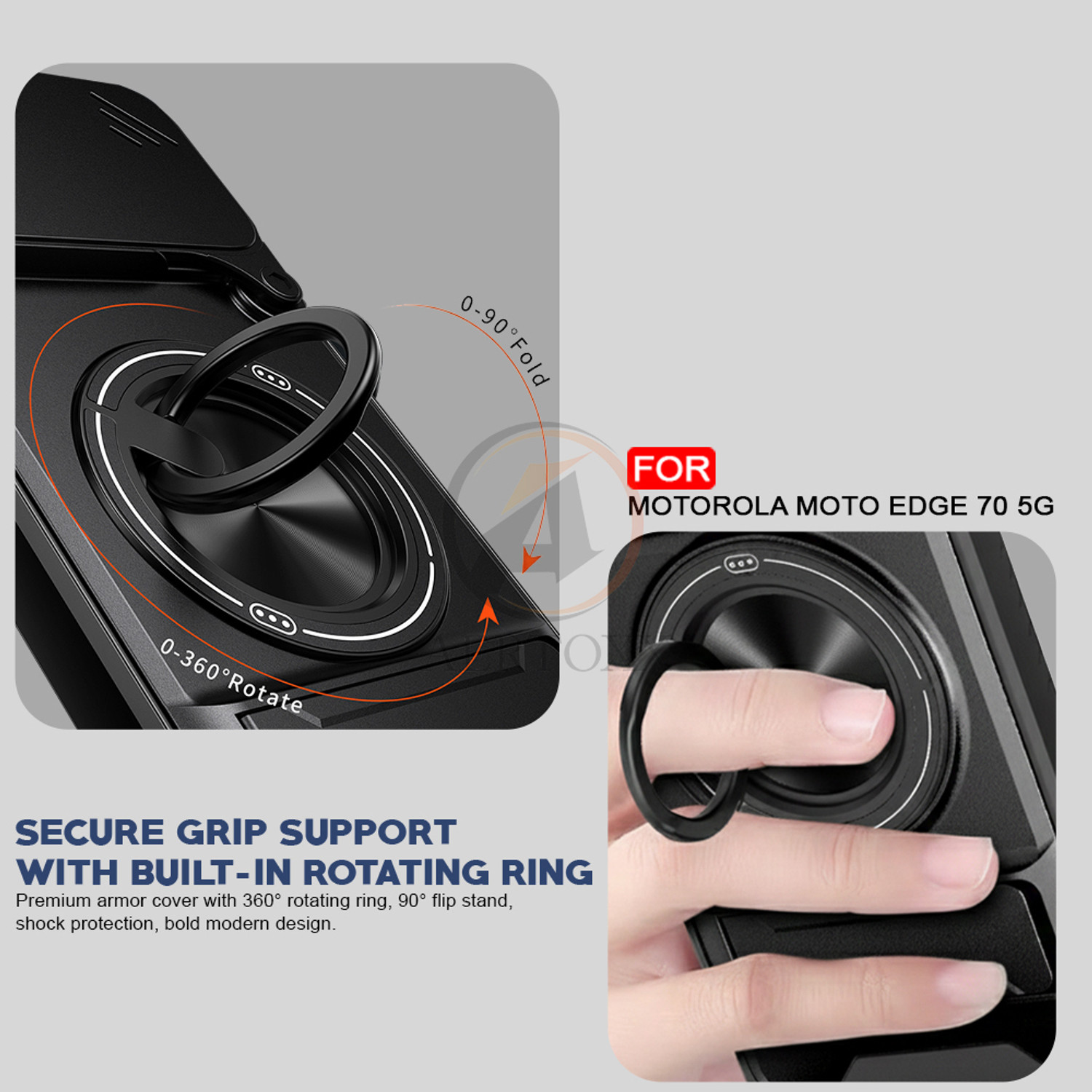 Image of AERTOXX Back Cover for Moto Edge 70 5G
