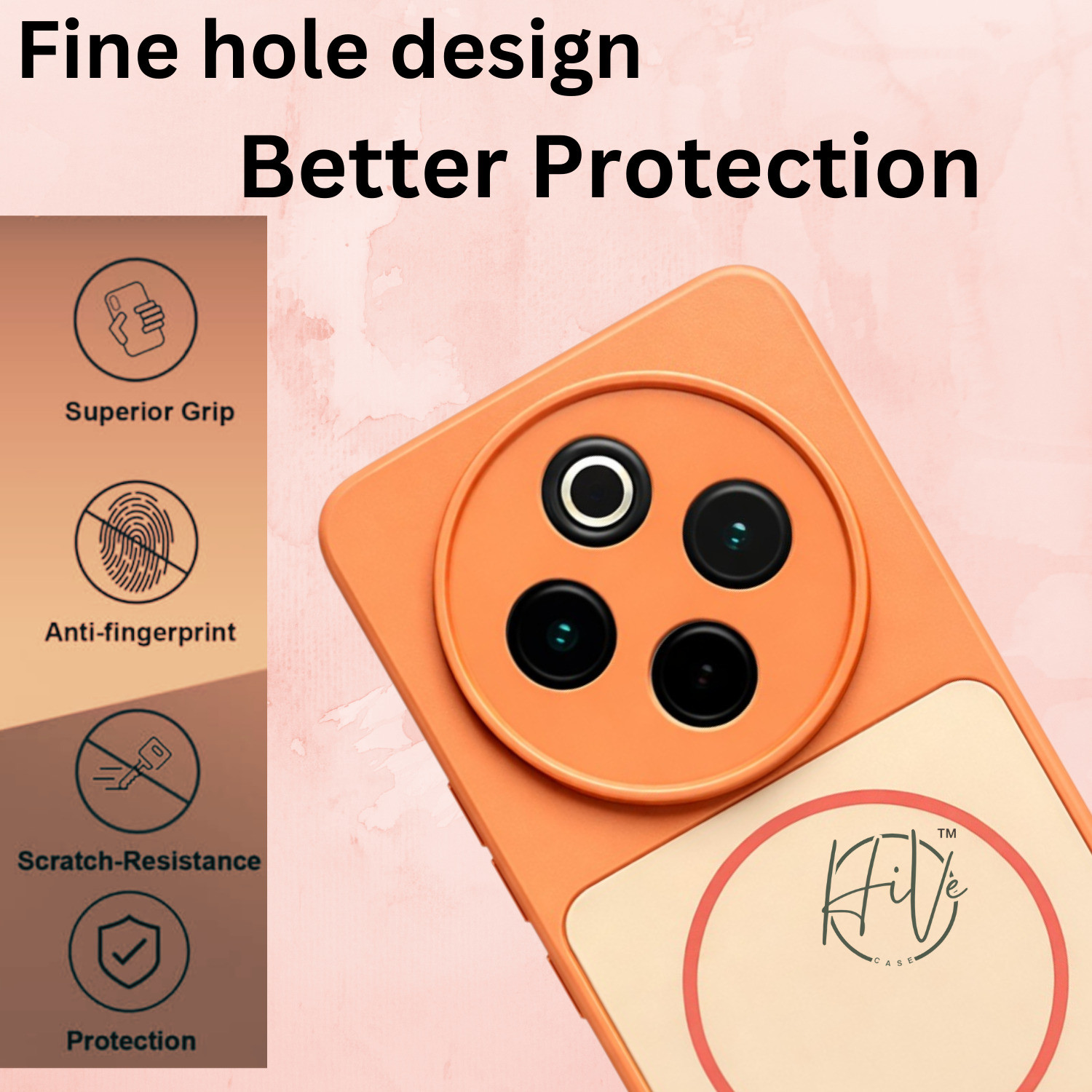 Image of Hive Back Cover for Vivo T4 5G, iQOO Z10 5G